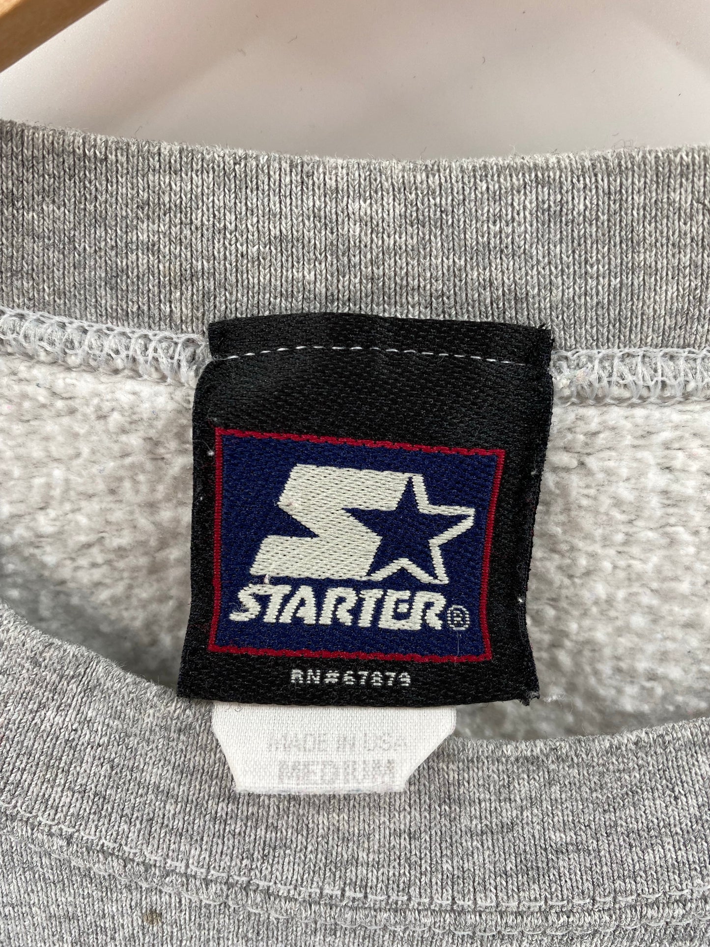 90’s STARTER x MINNESOTA VIKINGS Made in USA Size M Vintage NFL Sweat-Shirt / K6262