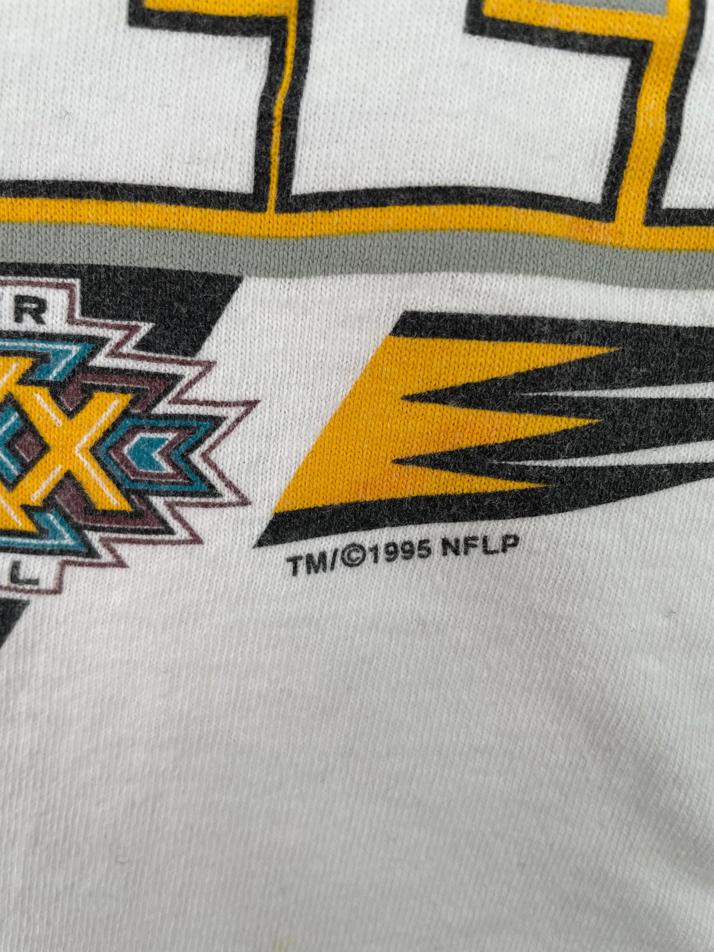 1995 STARTER x PITTSBURGH STEELERS Size XL Vintage NFL T-shirt / A1284