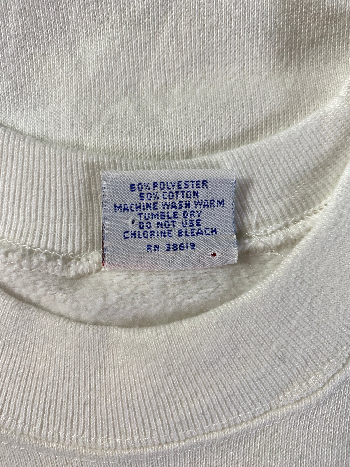 .1989 TIFFANY Size M Vintage Sweat-shirt / E6583S