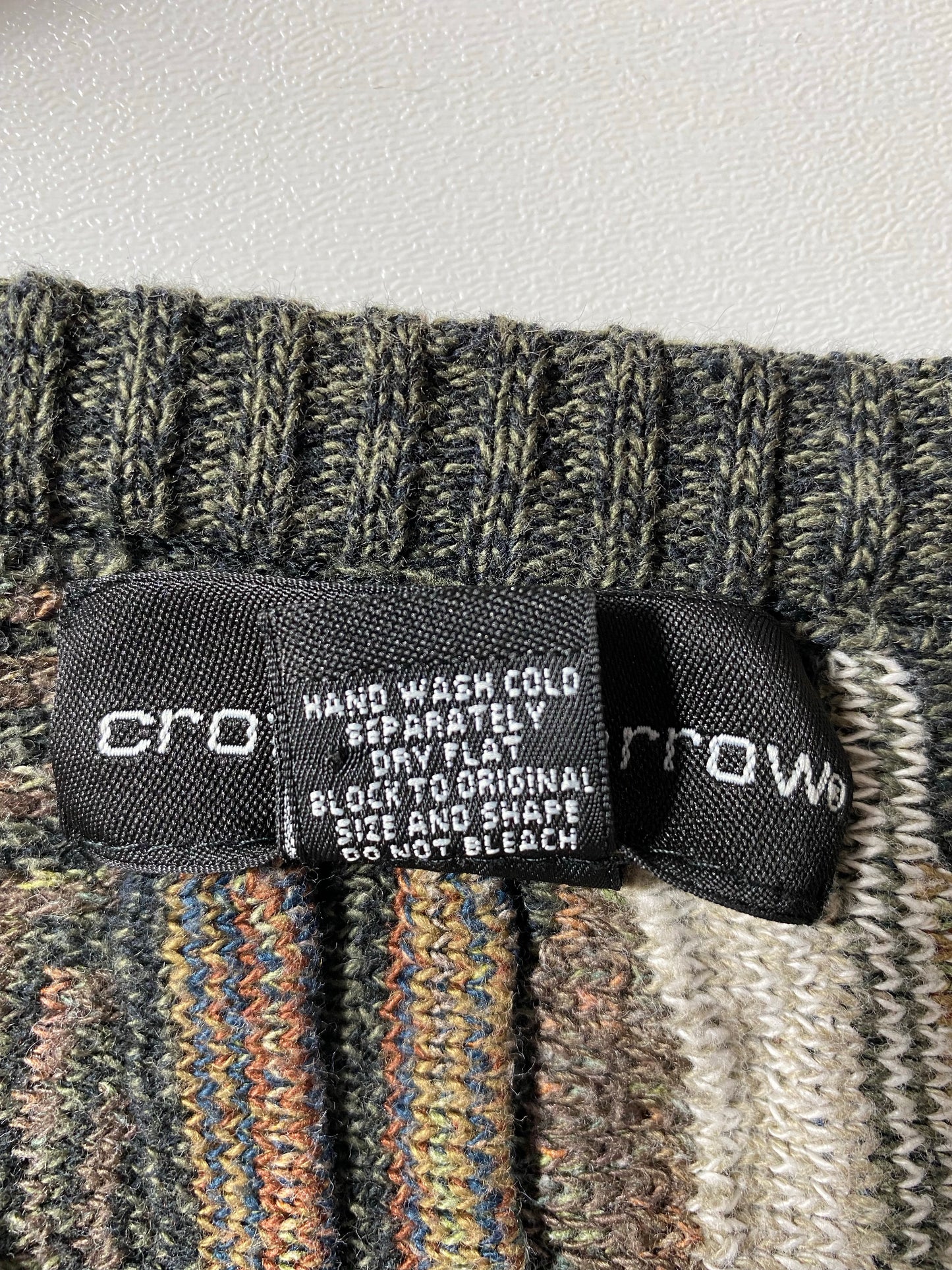 Vintage 3D COOGI- Style Size XL Knit Sweater / K4229