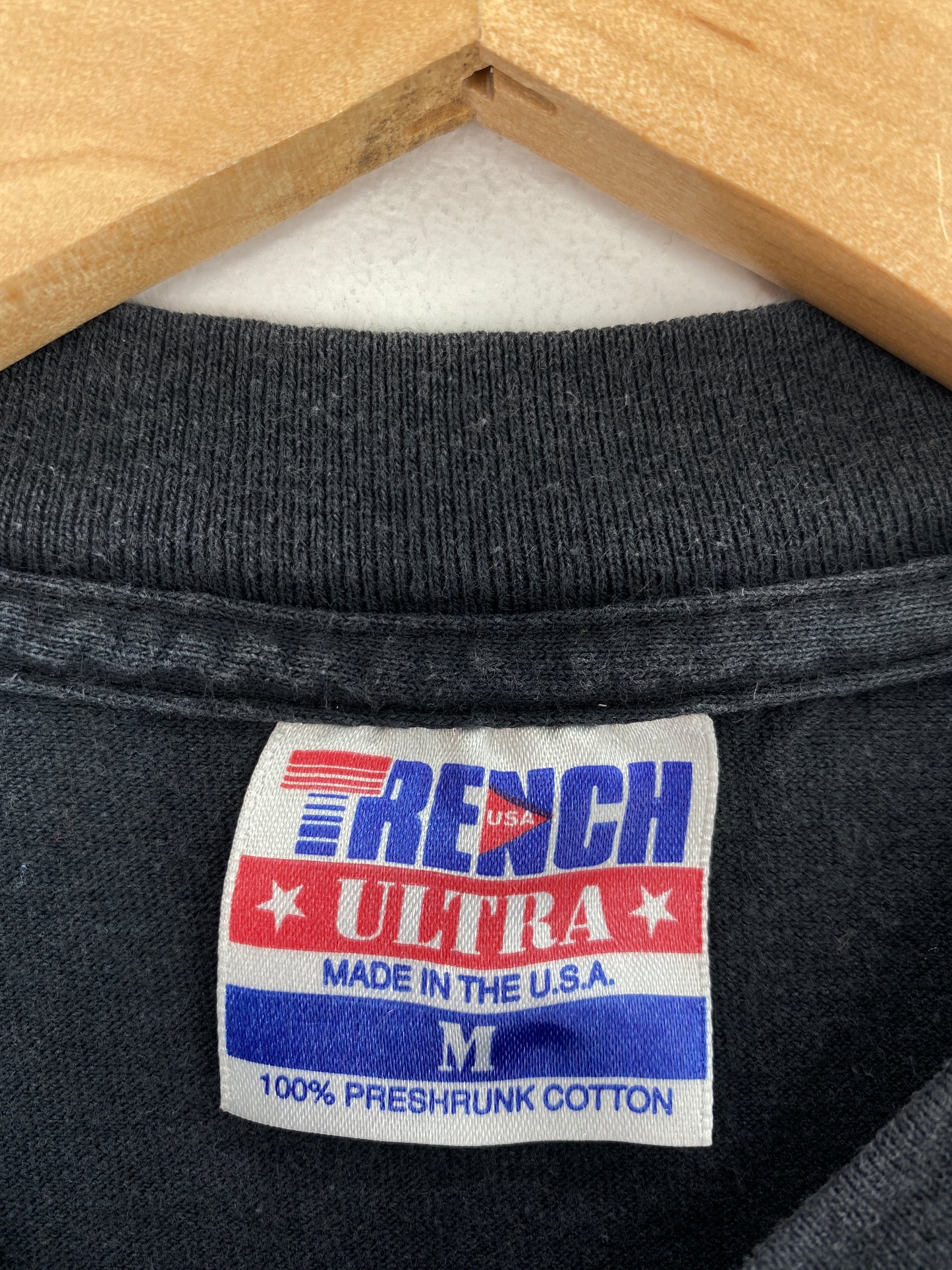 1990 CHICAGO BULLS Made in USA Size M Vintage NBA T-Shirt / A5448