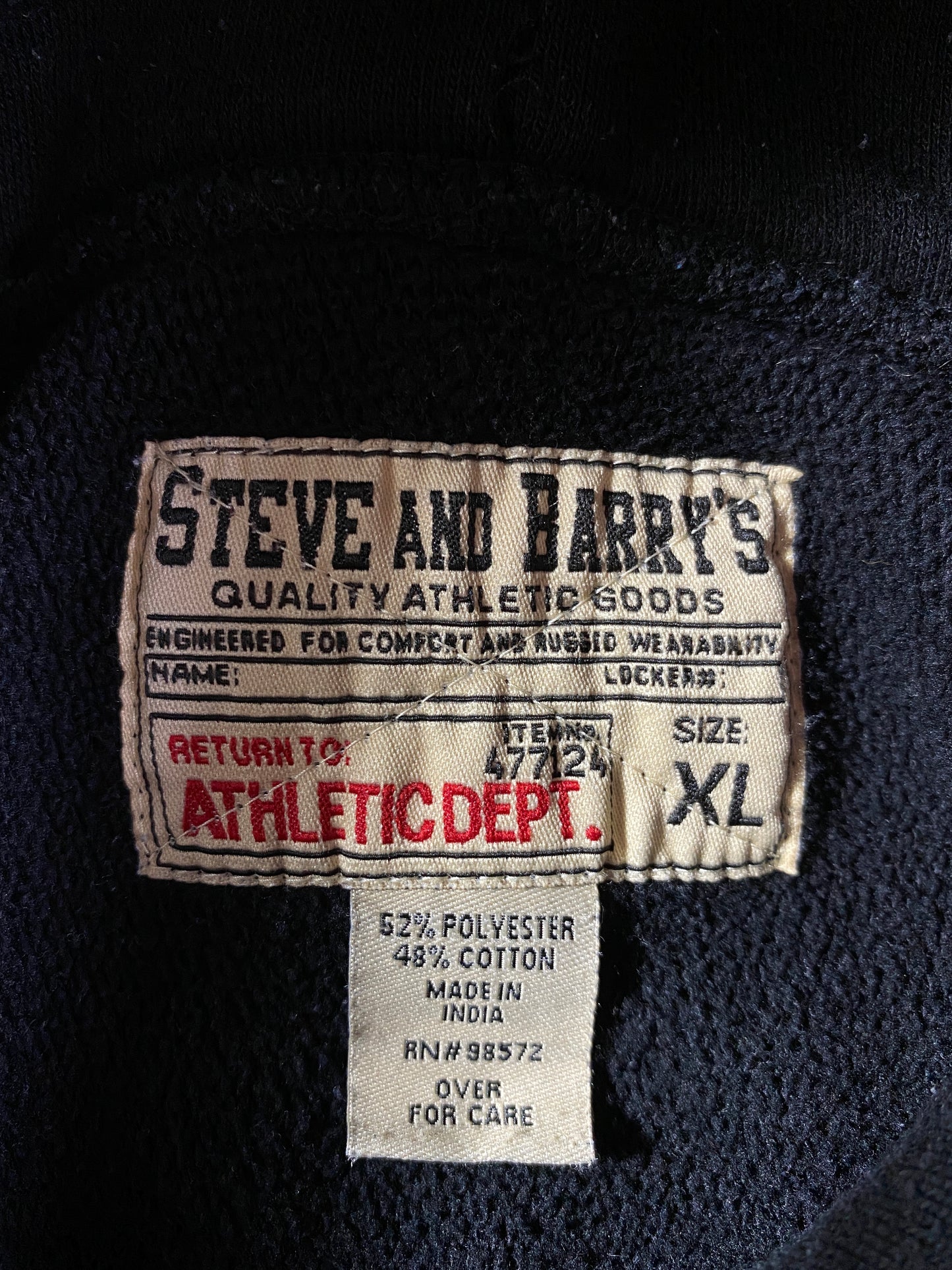 Vintage CINCINNATI Size XL Vintage College Hoodie Sweat-Shirt / A7458
