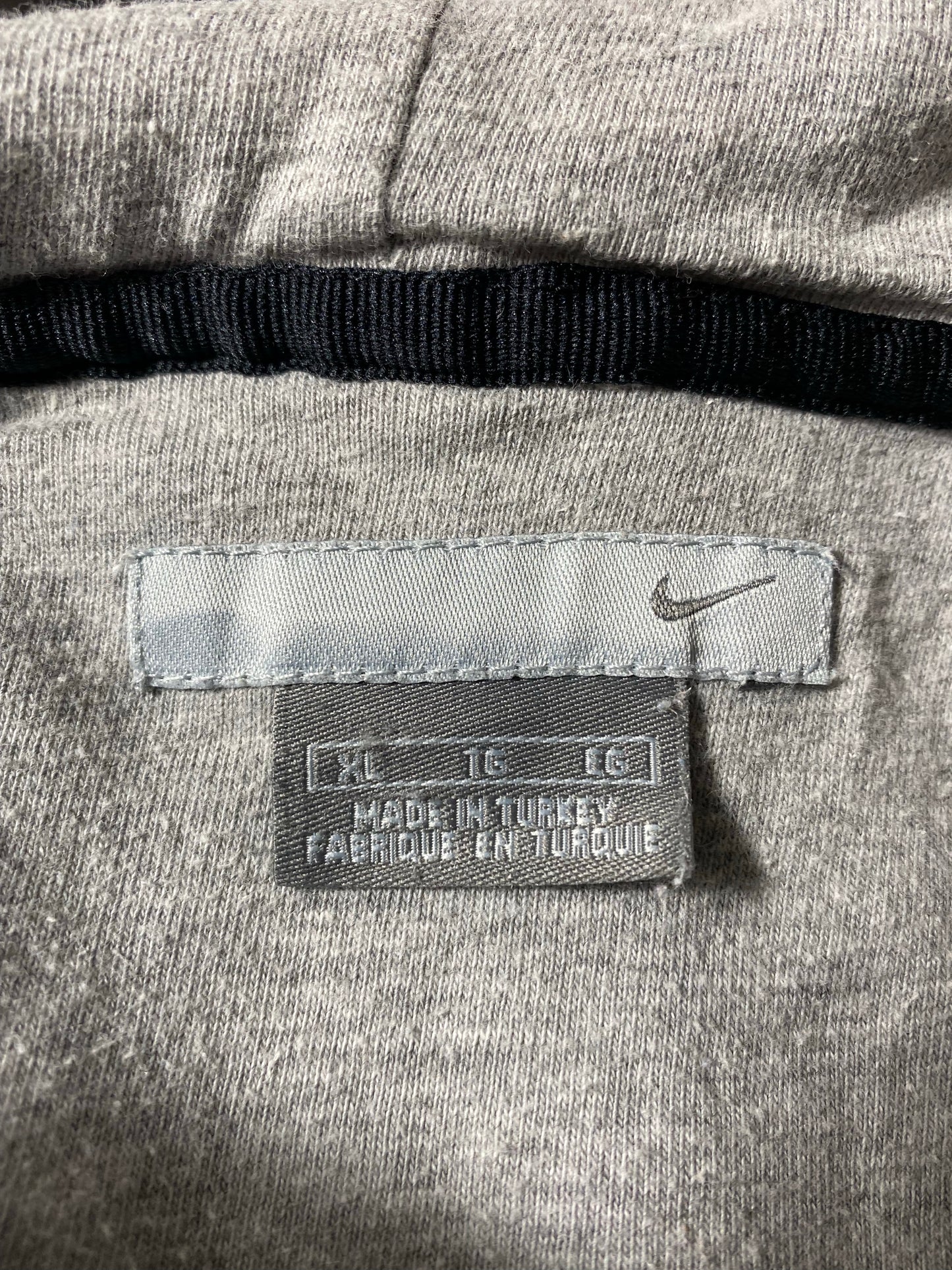 00' NIKE MINI SWOOSH Size XL Vintage Hoodie Sweat-Shirt / K4289