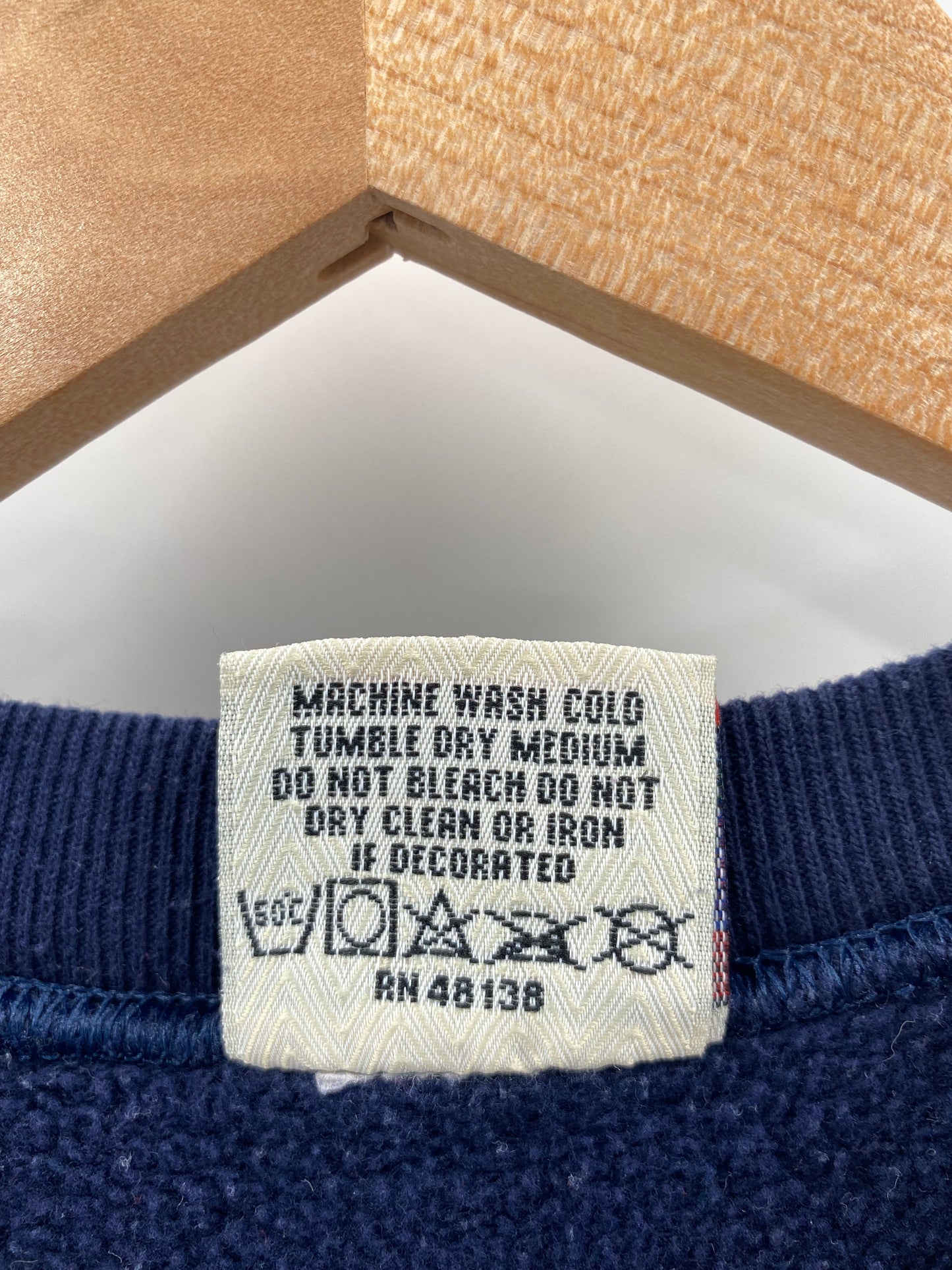 90’s NOTRE DAME Size L Vintage Sweat-shirt / K5938