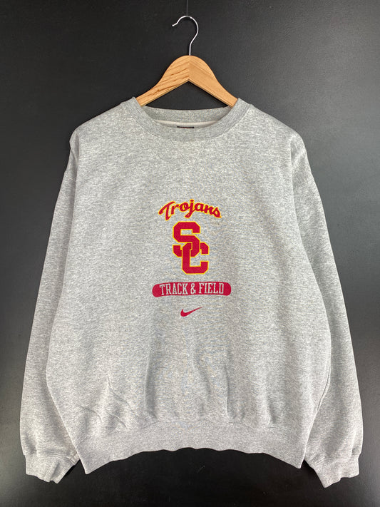 00' NIKE x USC Size XL Vintage College Sweat-Shirt / E272