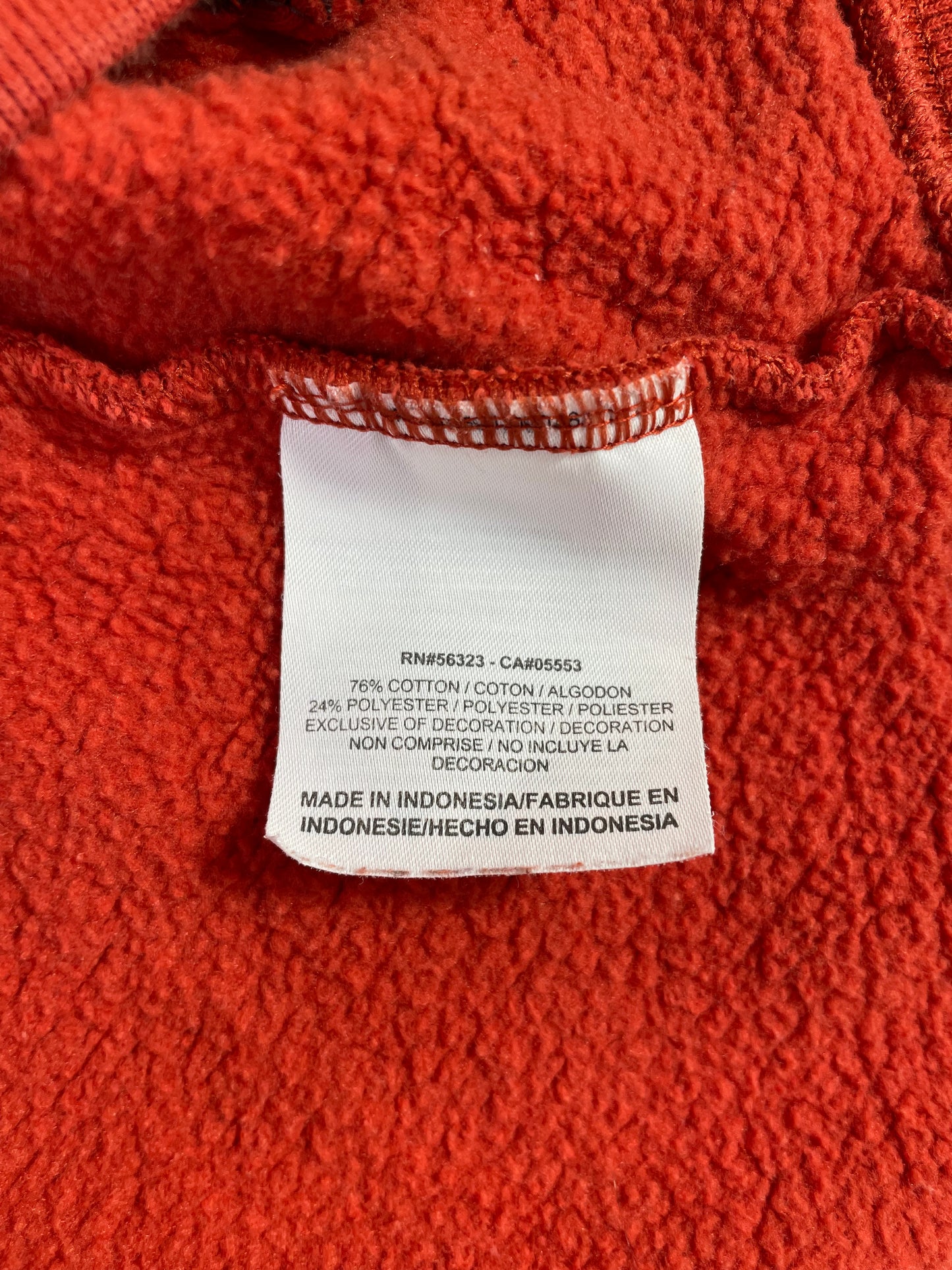 00' NIKE MINI SWOOSH Size L Vintage Hoodie Sweat-shirt / A990