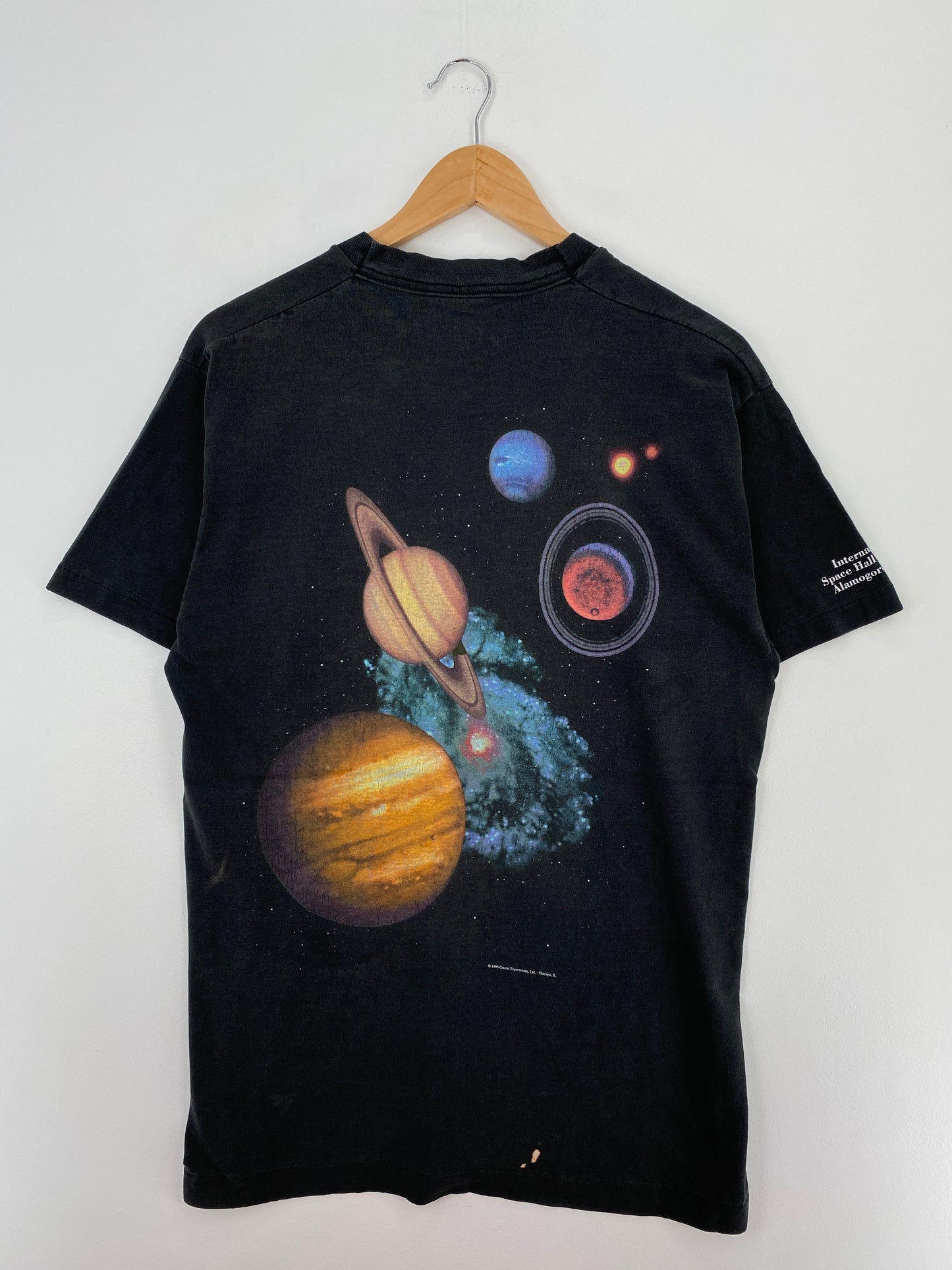 1995 INTERNATIONAL SPACE HALL OF FAME Size L Vintage T-Shirt / A3967