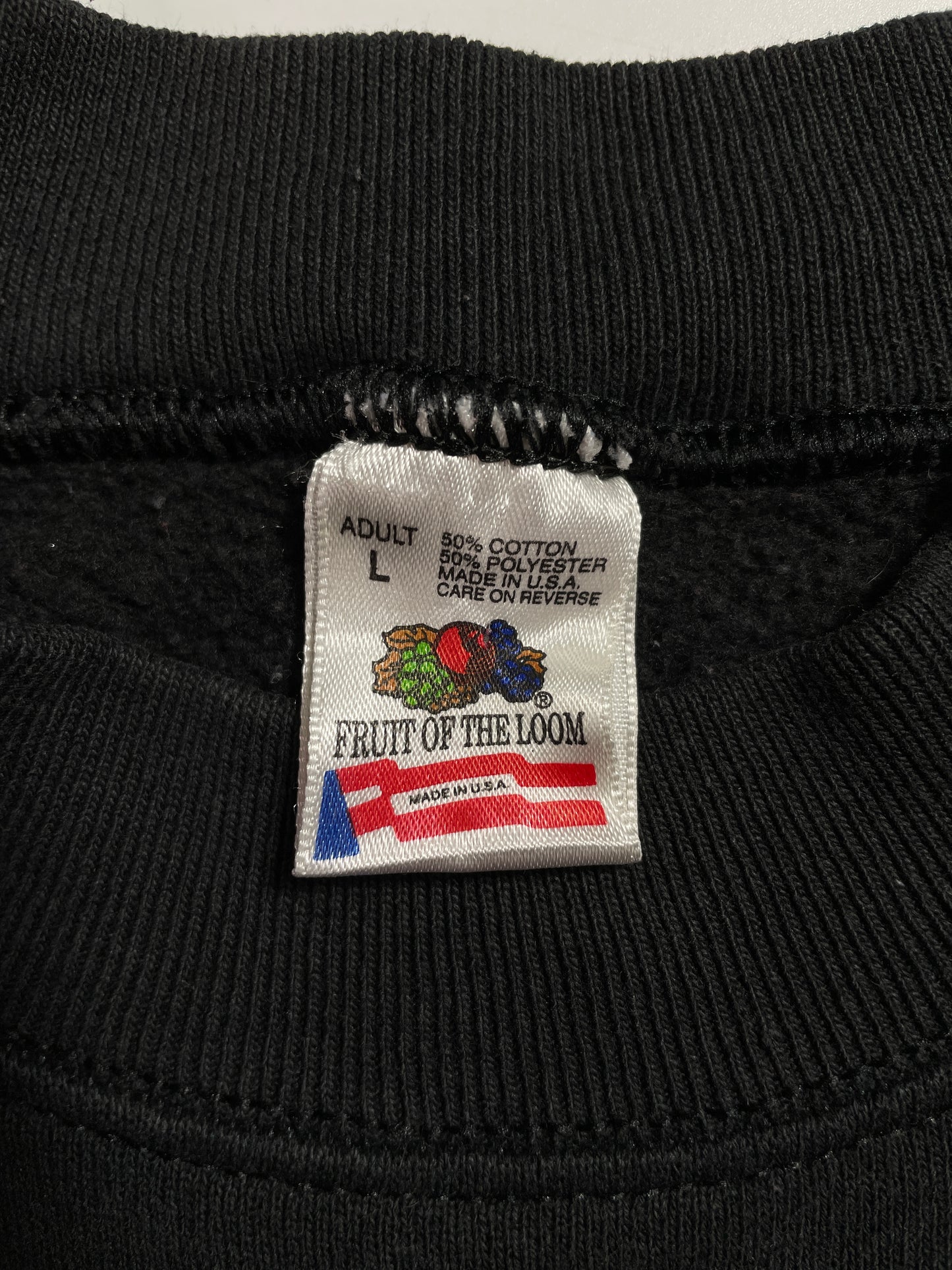 90's CAT Made in USA Size L Vintage Animal Sweat-Shirt / E2844S