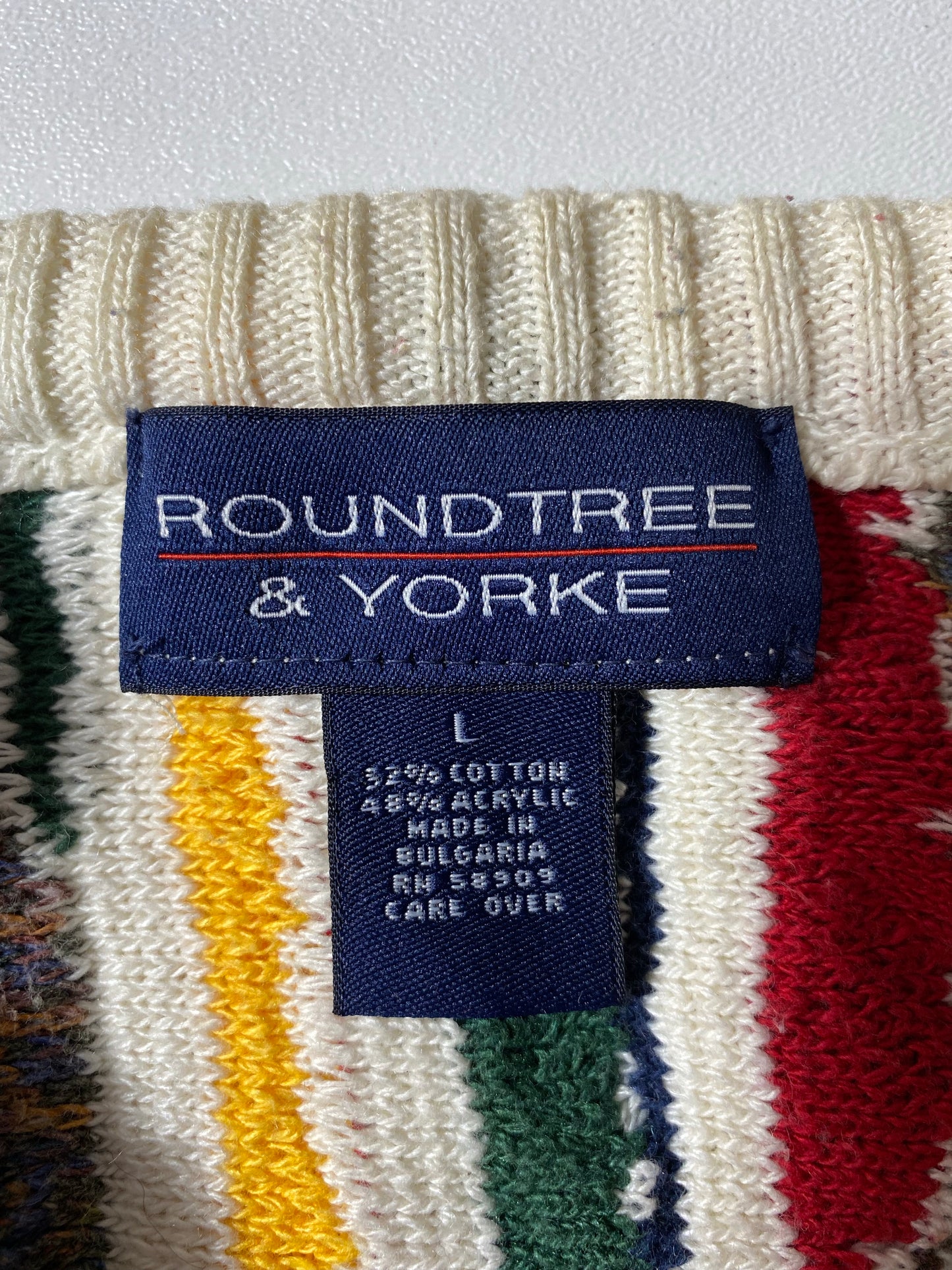 Vintage 3D COOGI- Style Size L Knit Sweater / K4222