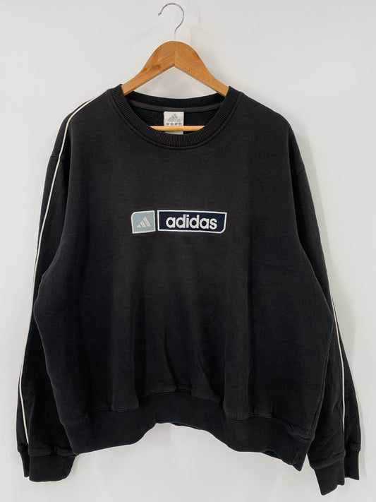 00’ Adidas Size L Vintage Sweat-Shirt / K4684