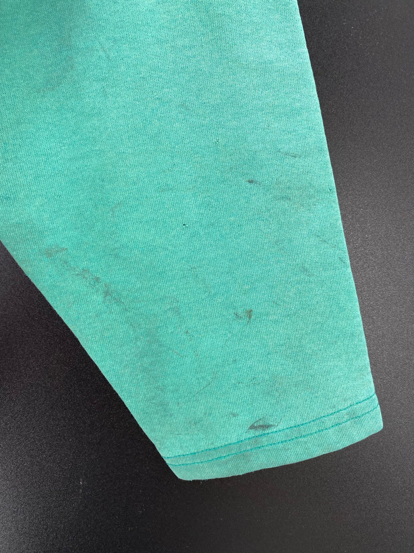 1993 ANAHEIM DUCKS MIGHTY Made in USA Size XL Vintage NHL Hoodie Long Sleeve T-Shirt /