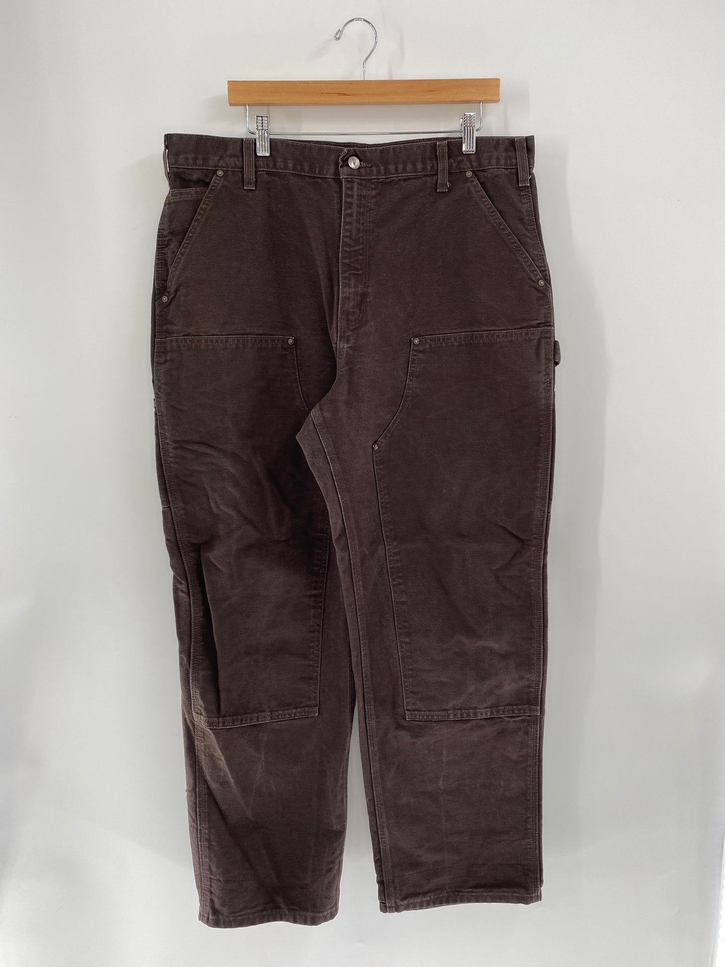 Vintage CARHARTT Size W34xL28.5 Double Knee Pants / A7568