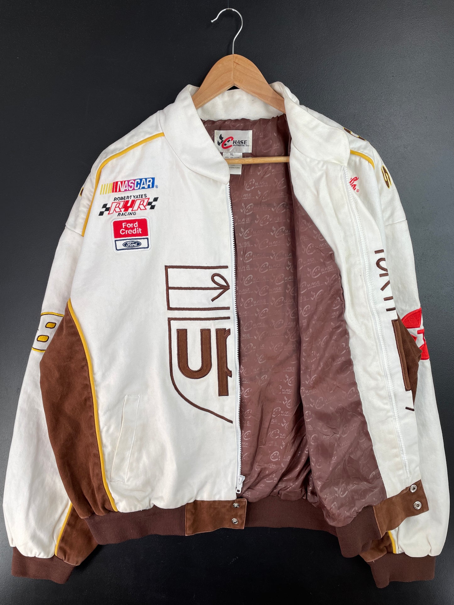 Vintage NASCAR x UPS Size XL Racing Jacket / E612