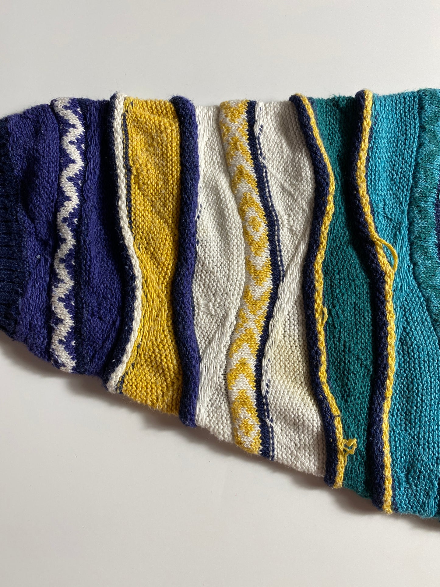 Vintage 3D COOGI- Style Size XXL Knit Sweater / K3939