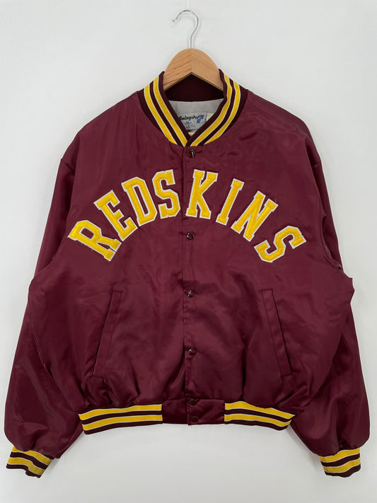 90’s WASHINGTON REDSKINS Made in USA Size XL College Nylon Jacket / A7334