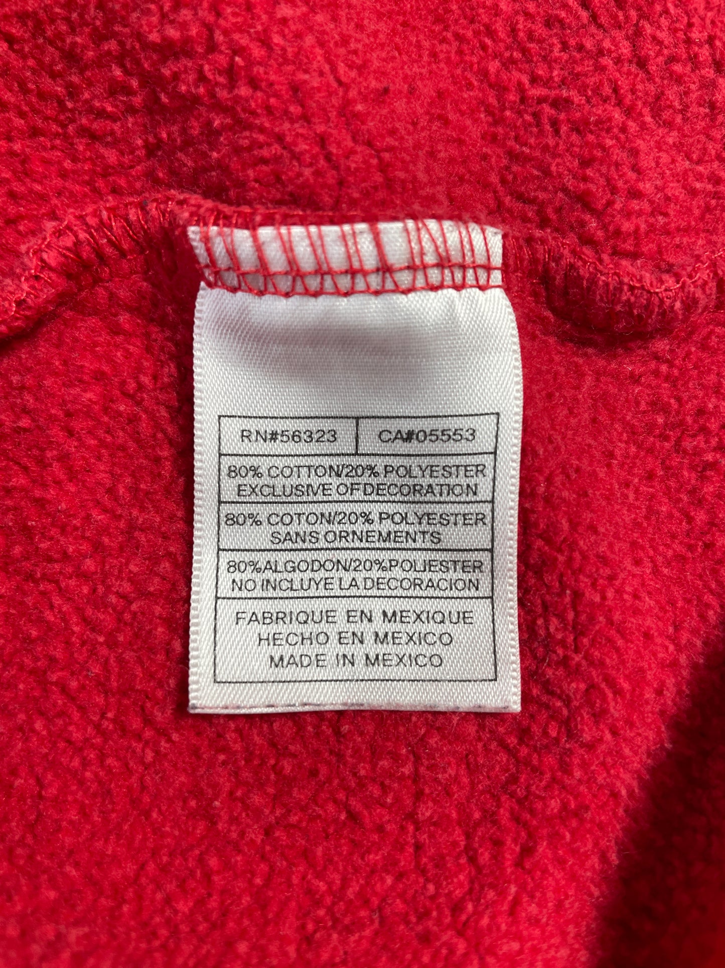 00' NIKE x GIORGIA Size XL Vintage College Hoodie Sweat-shirt / A8779
