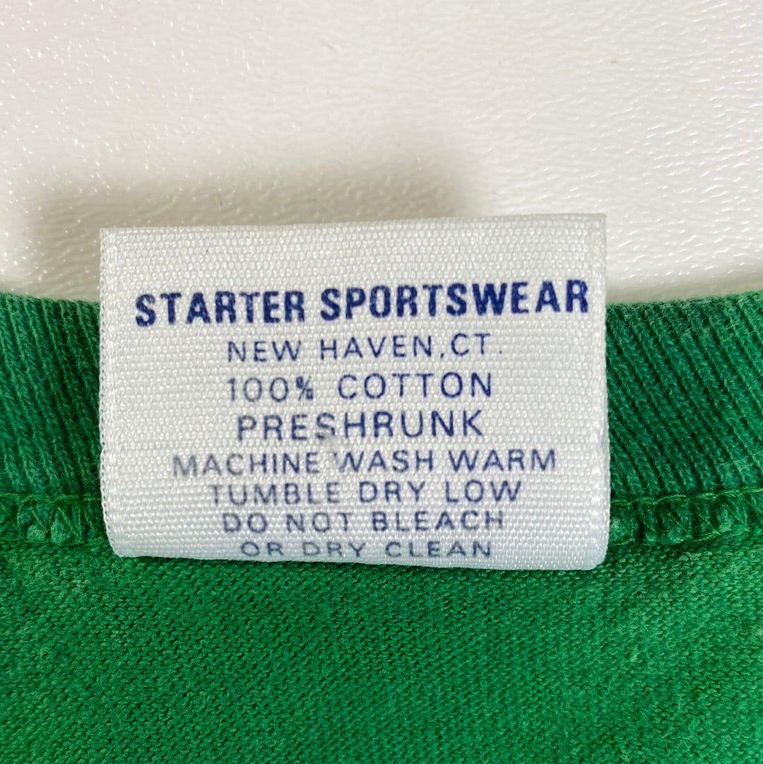 1986 STARTER x BOSTON CELTICS Made in USA Size XL Vintage T-Shirt / A9946
