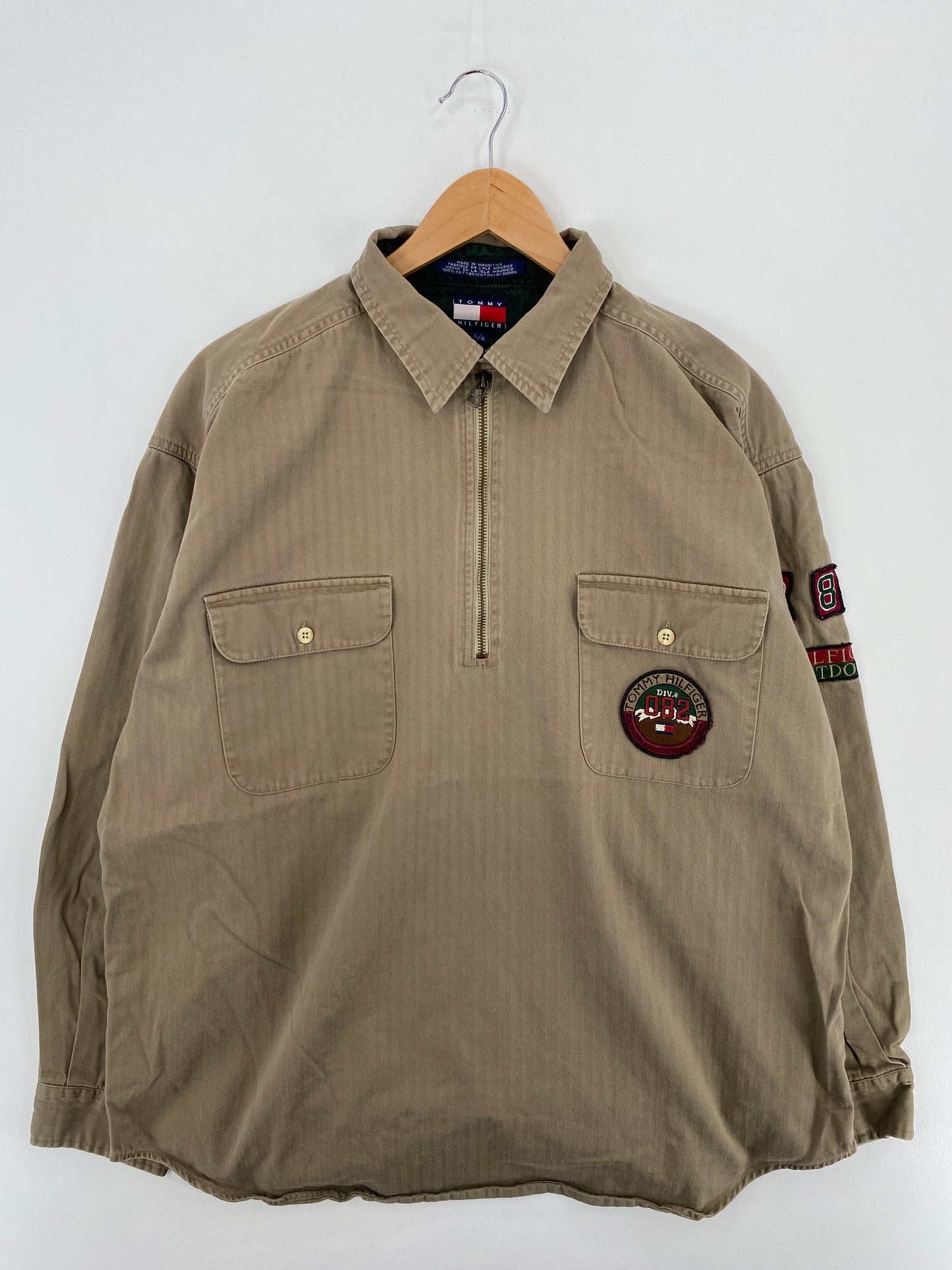 90’s TOMMY HILFIGER Size L Vintage Button-Down Shirt / A4272