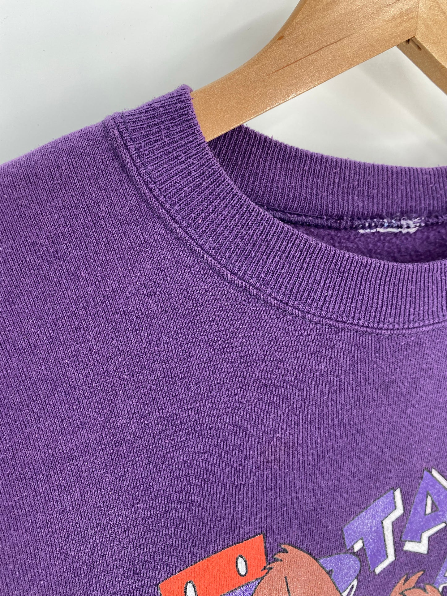 90’s LSU LOUISIANA STATE UNIVERSITY Size No Tag(approx.M-L) Sweat-shirt / K6152