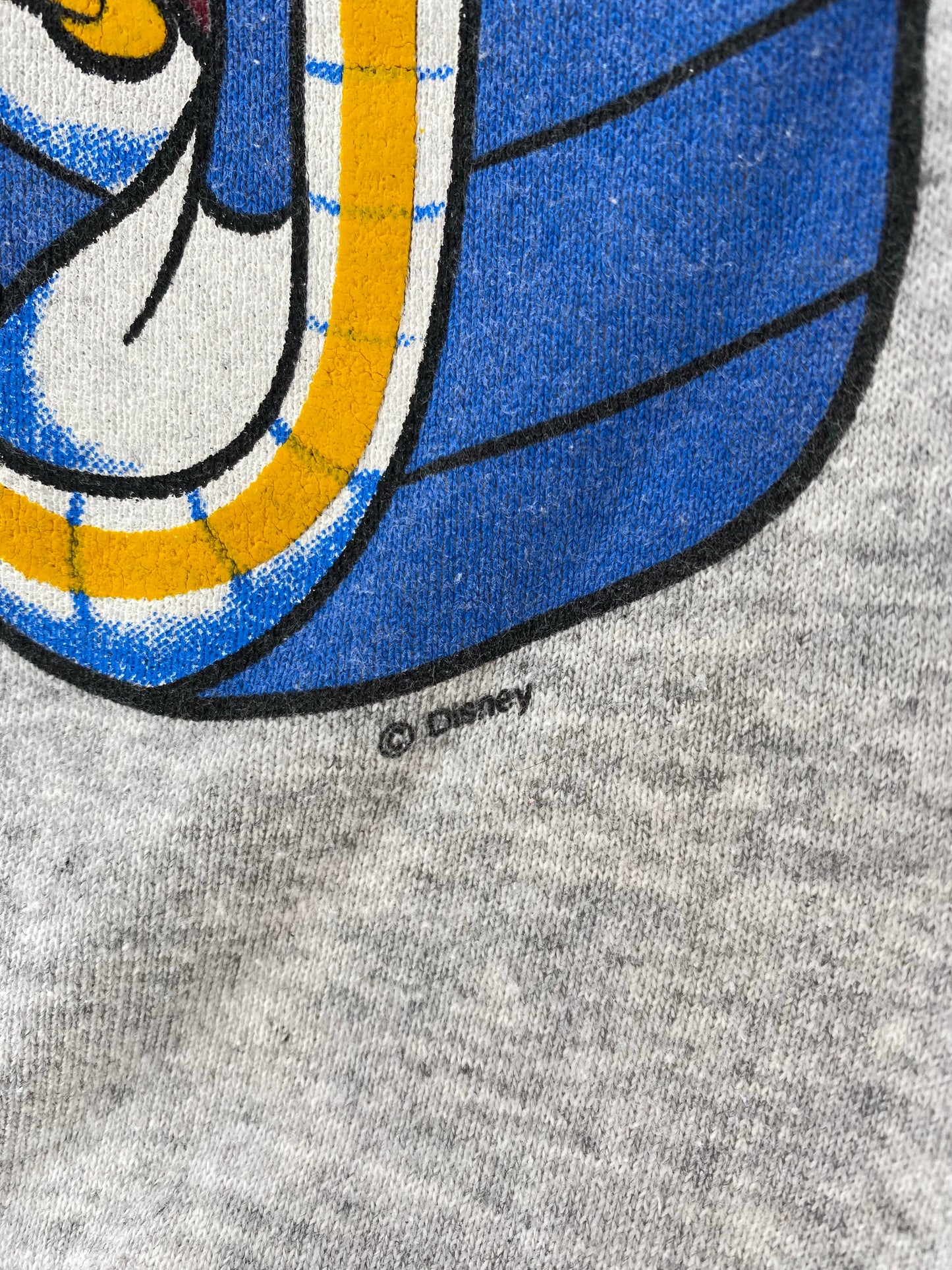 90’s DISNEY MICKEY AND MINNIE (No tag) Approx. Size XL Vintage Sweat-shirt / K6444