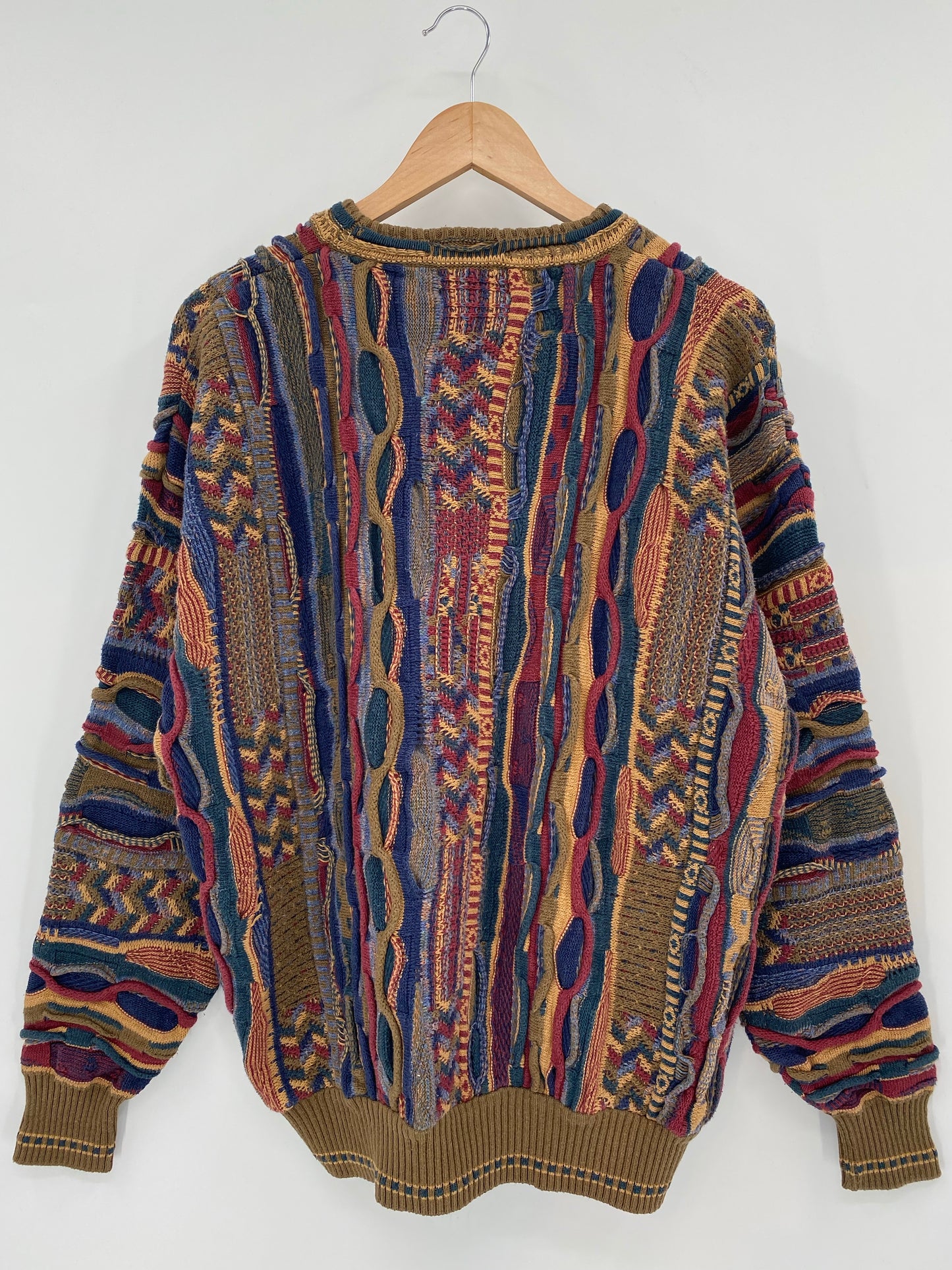 Vintage 3D COOGI- Style Size XL Knit Sweater/ K6816