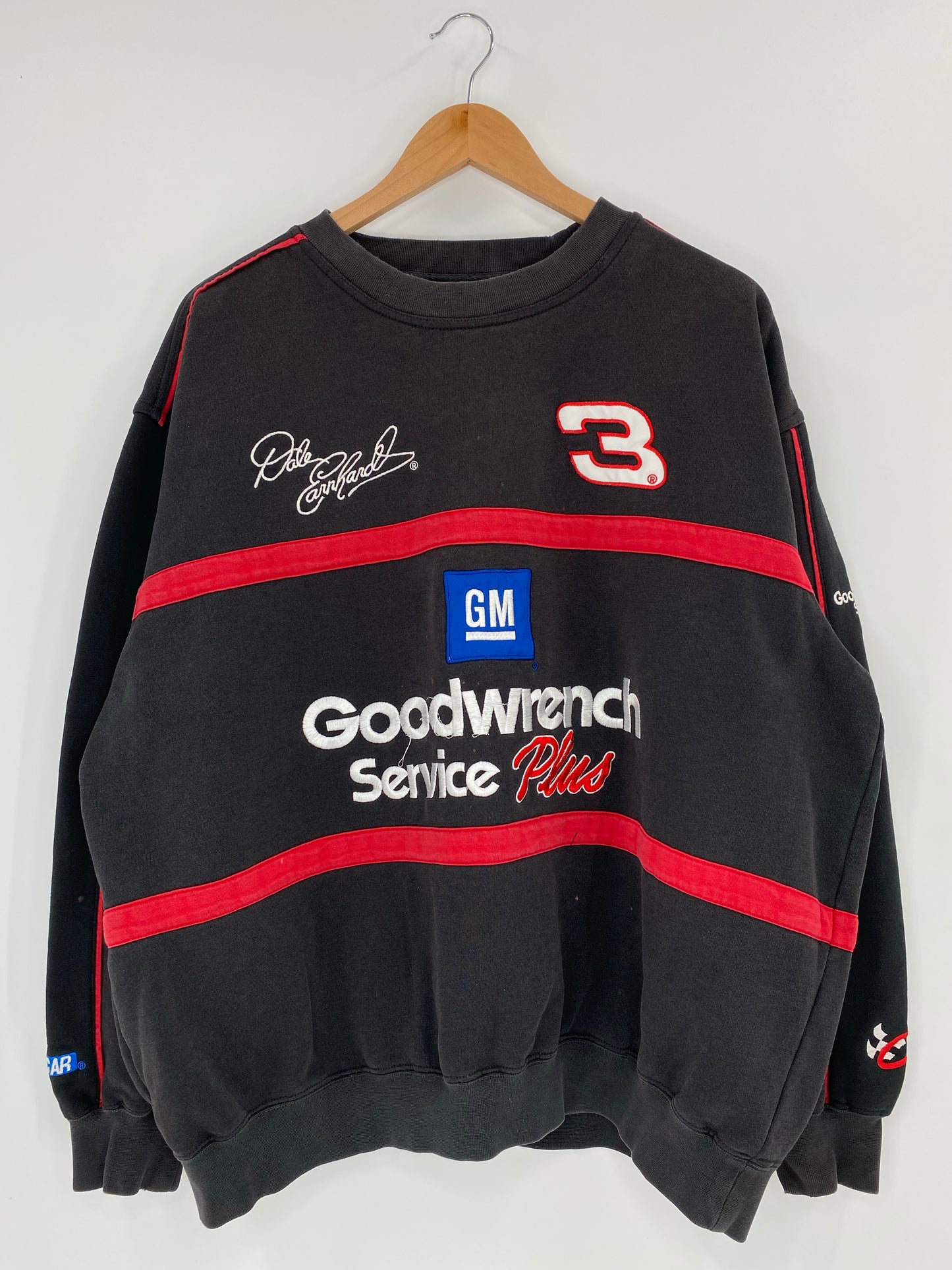 Vintage NASCAR DALE EARNHARDT Size XL Racing Sweat- Shirts / K4909