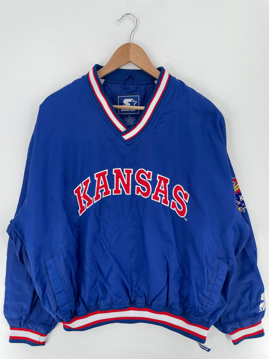 00' STARTER x KANSAS Size XL College Nylon Jacket / A2535