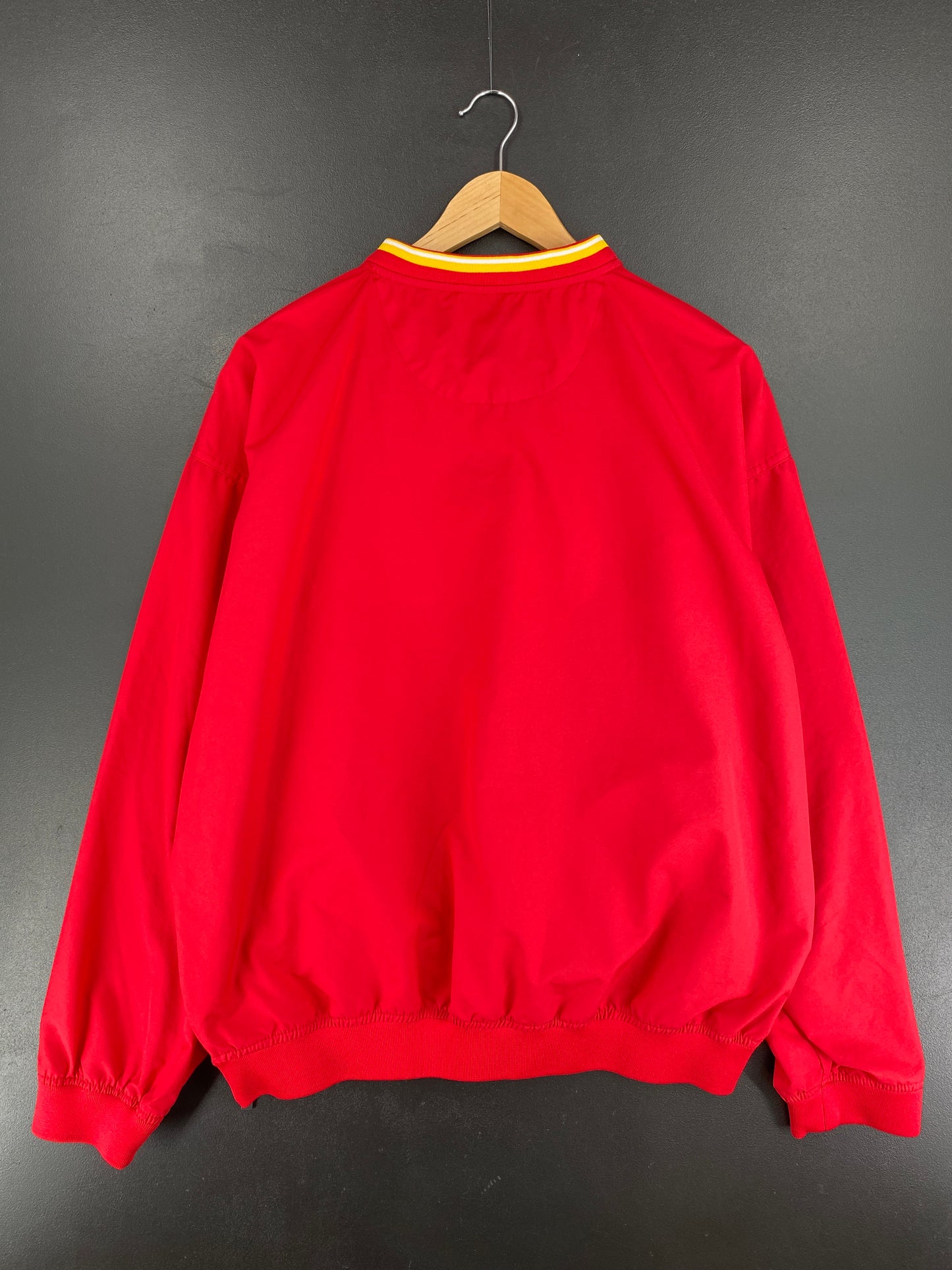 00' NIKE x IOWA STATE Size L Vintage NFL Nylon Jacket / E3720N