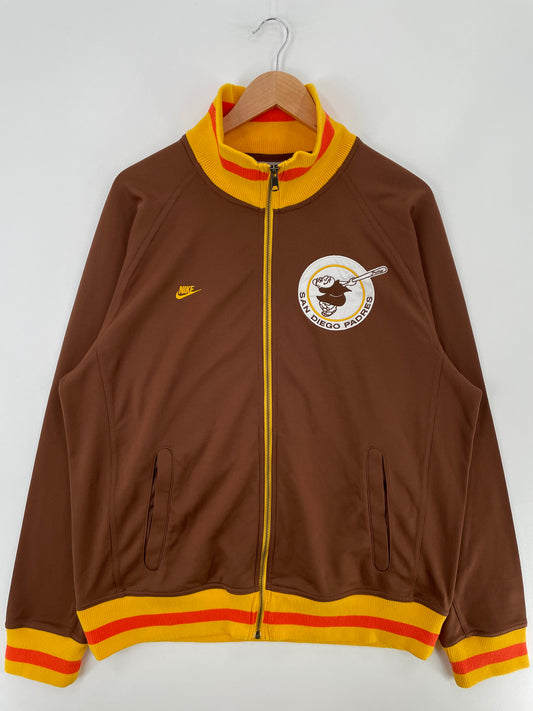 00' NIKE x SAN DIEGO PADRES Size XL Vintage College Jersey / E4376S