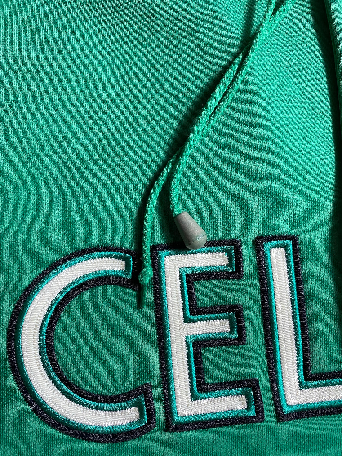 Vintage BOSTON CELTICS Size XL Vintage NBA Hoodie Sweat Outerwear / K8968