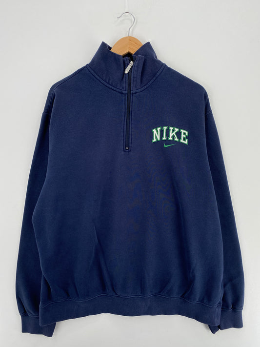 00’ NIKE Size XL Vintage Half Zip Sweat-Shirt / A5496