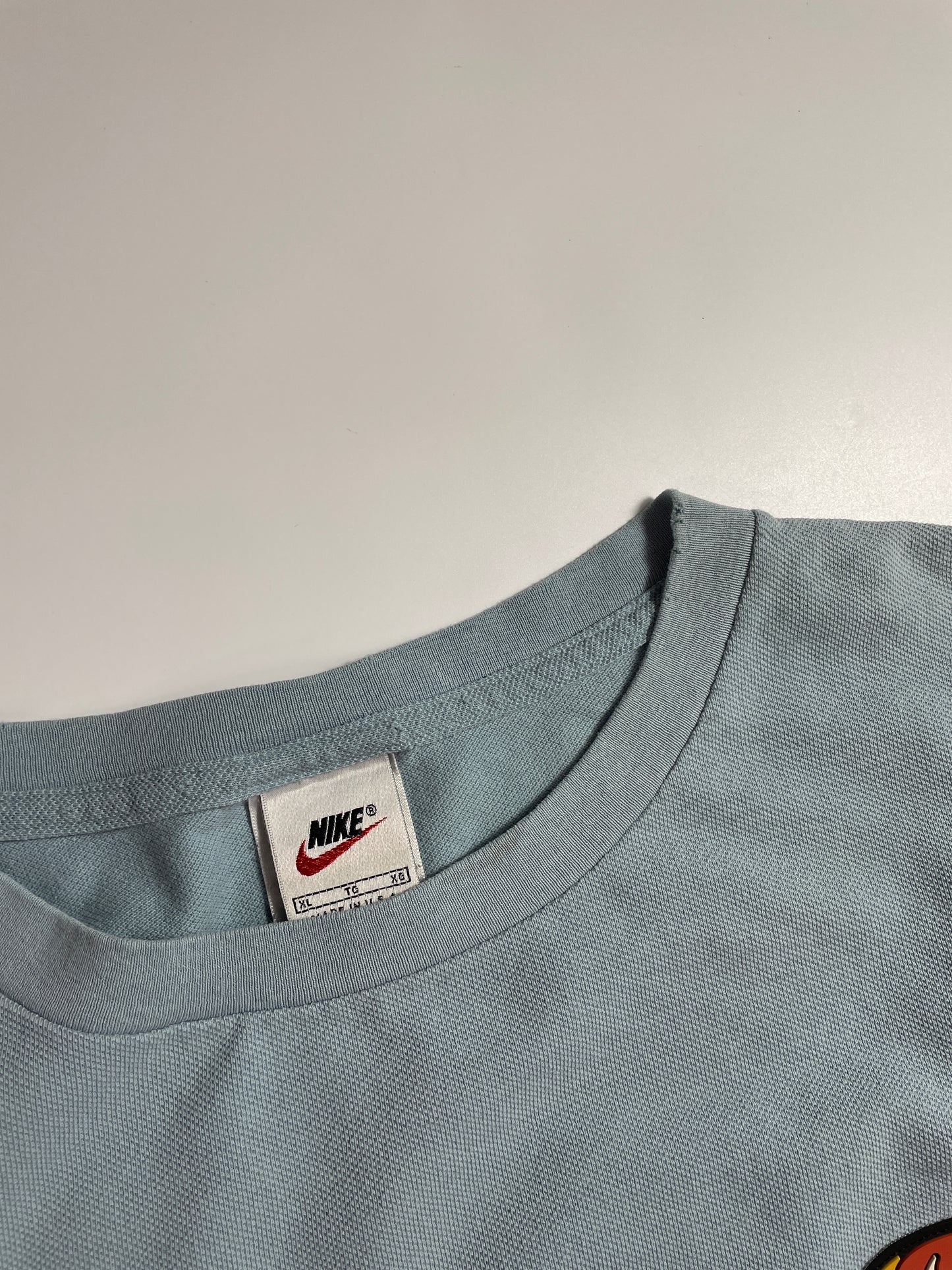 .90's NIKE MINI SWOOSH Made in USA Size XL Vintage T-shirt / A4099