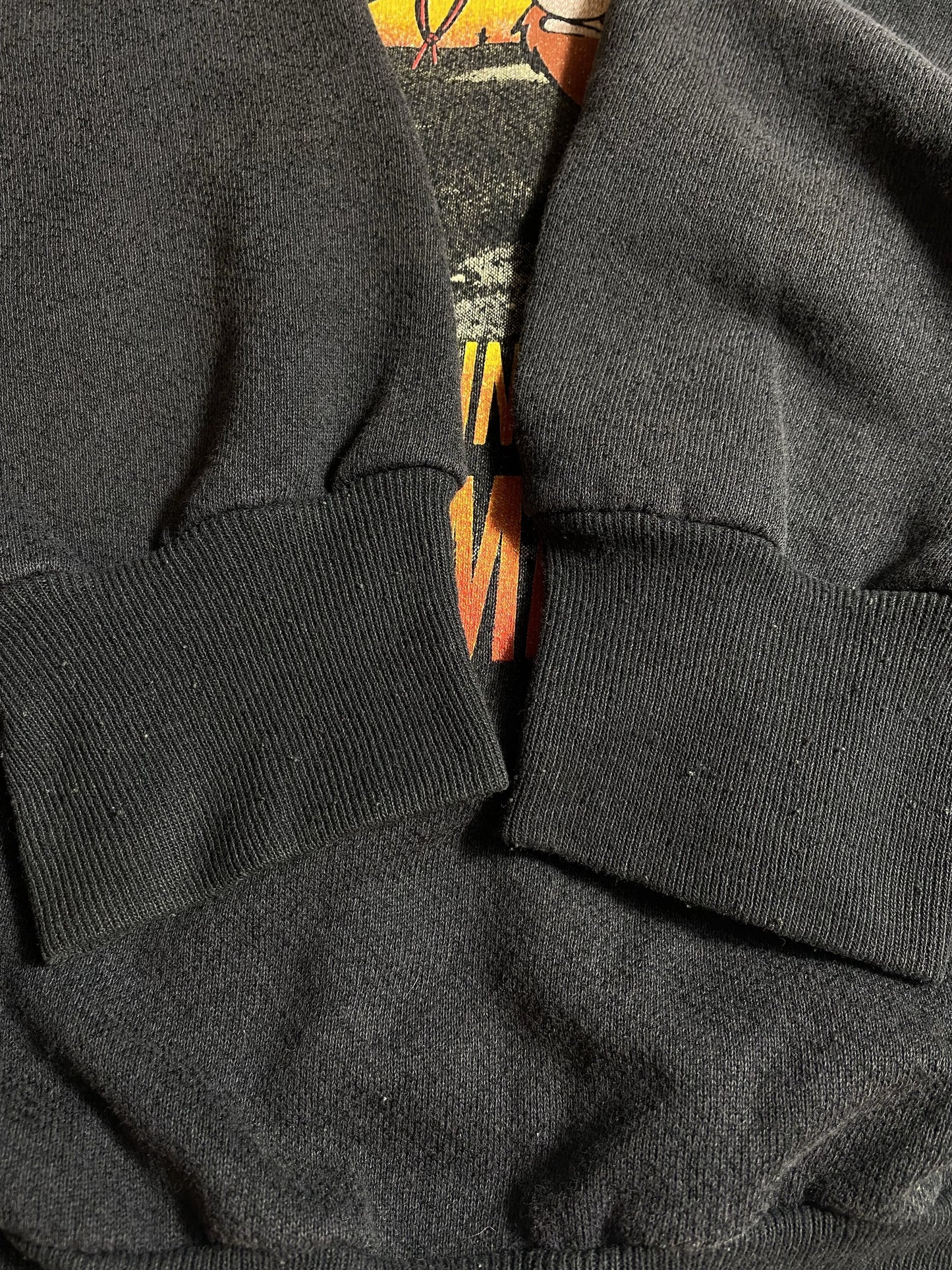 1993' WARNER BROS x HARLEY-DAVIDSON BUGS BUNNY YOSEMITE SAM Size L Vintage Sweat-shirt / K5267