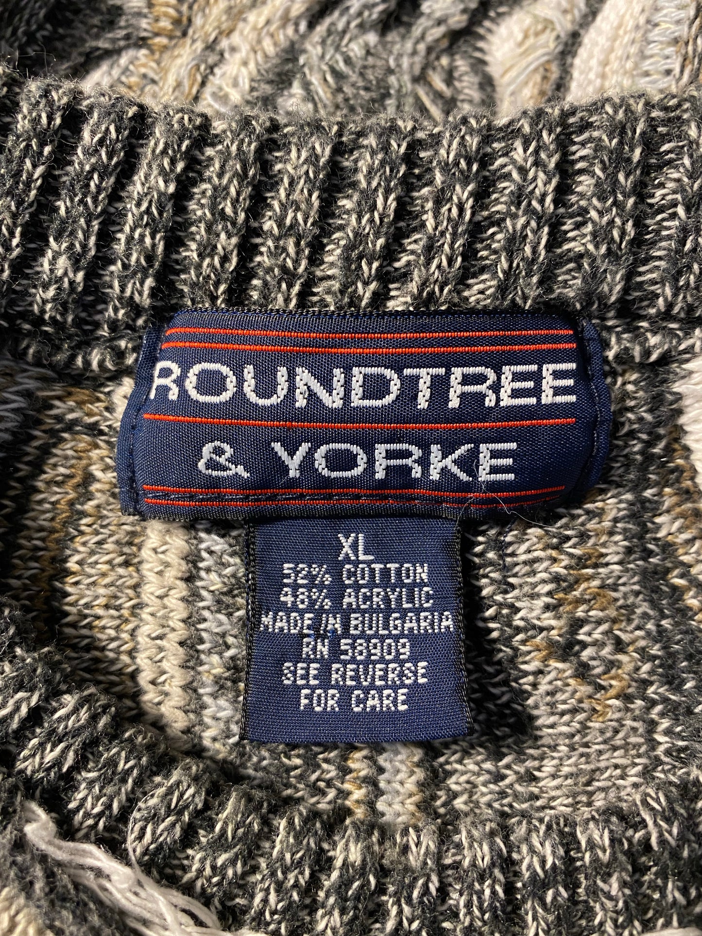 Vintage 3D COOGI- Style Size XL Knit Sweater/ K6935