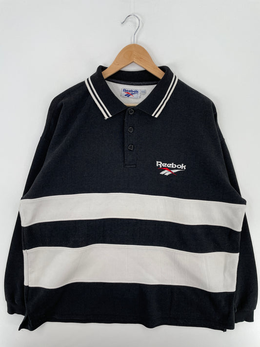 90’s REEBOK Size XXL Vintage Sweat-shirt / A4288