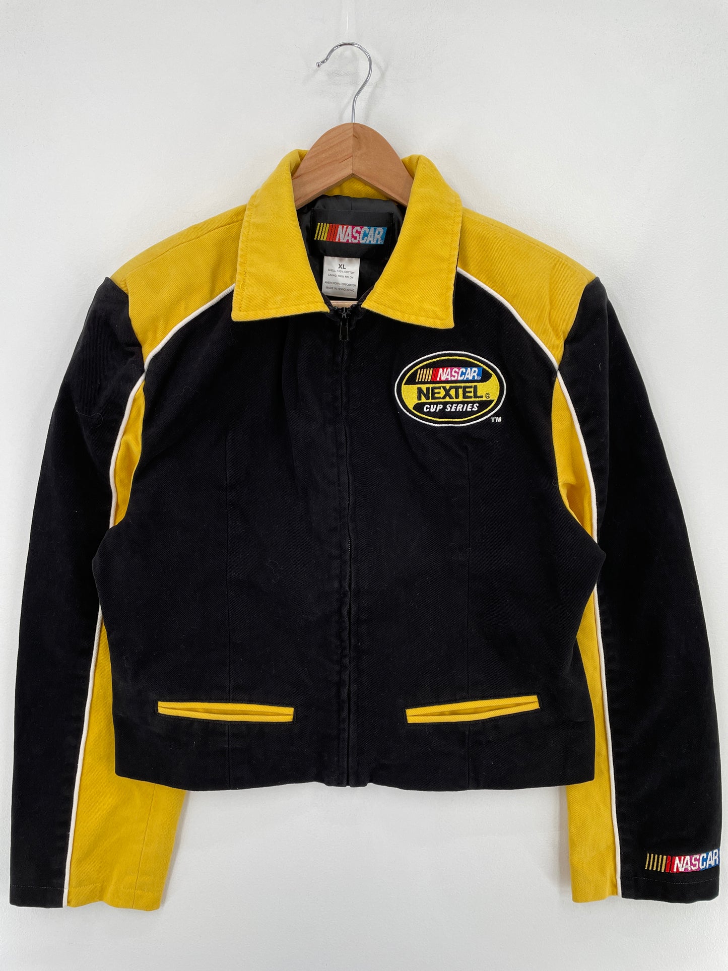 Vintage NASCAR x NEXTEL CUP Size Ladies.XL Racing Jacket / E613