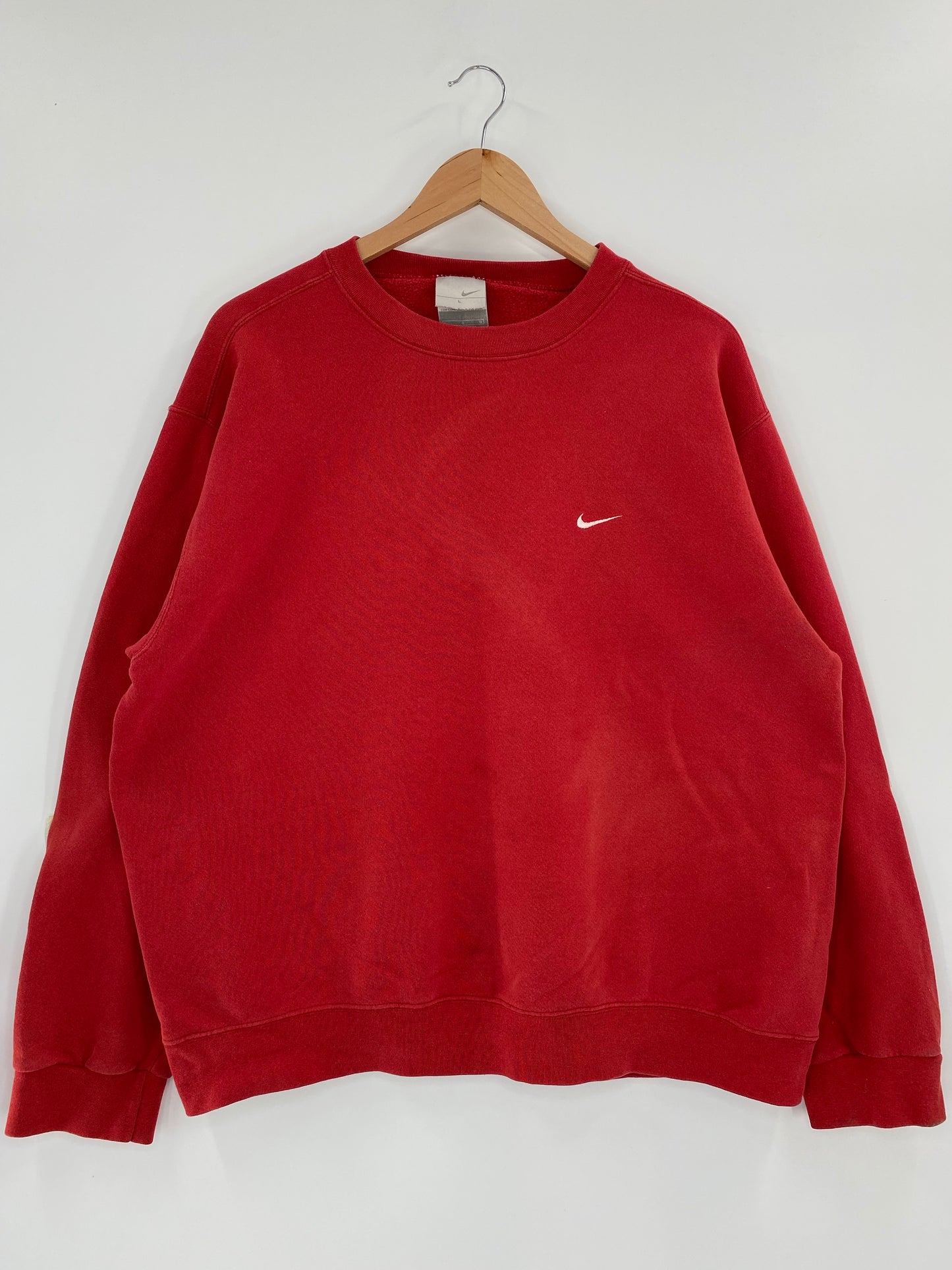 90’s NIKE MINI SWOOSH Size L Vintage Sweat-Shirt / K4486