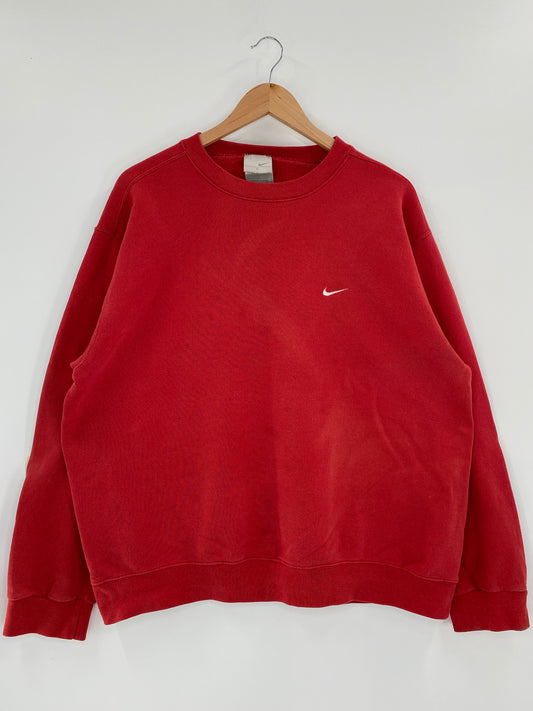 90’s NIKE MINI SWOOSH Size L Vintage Sweat-Shirt / K4486
