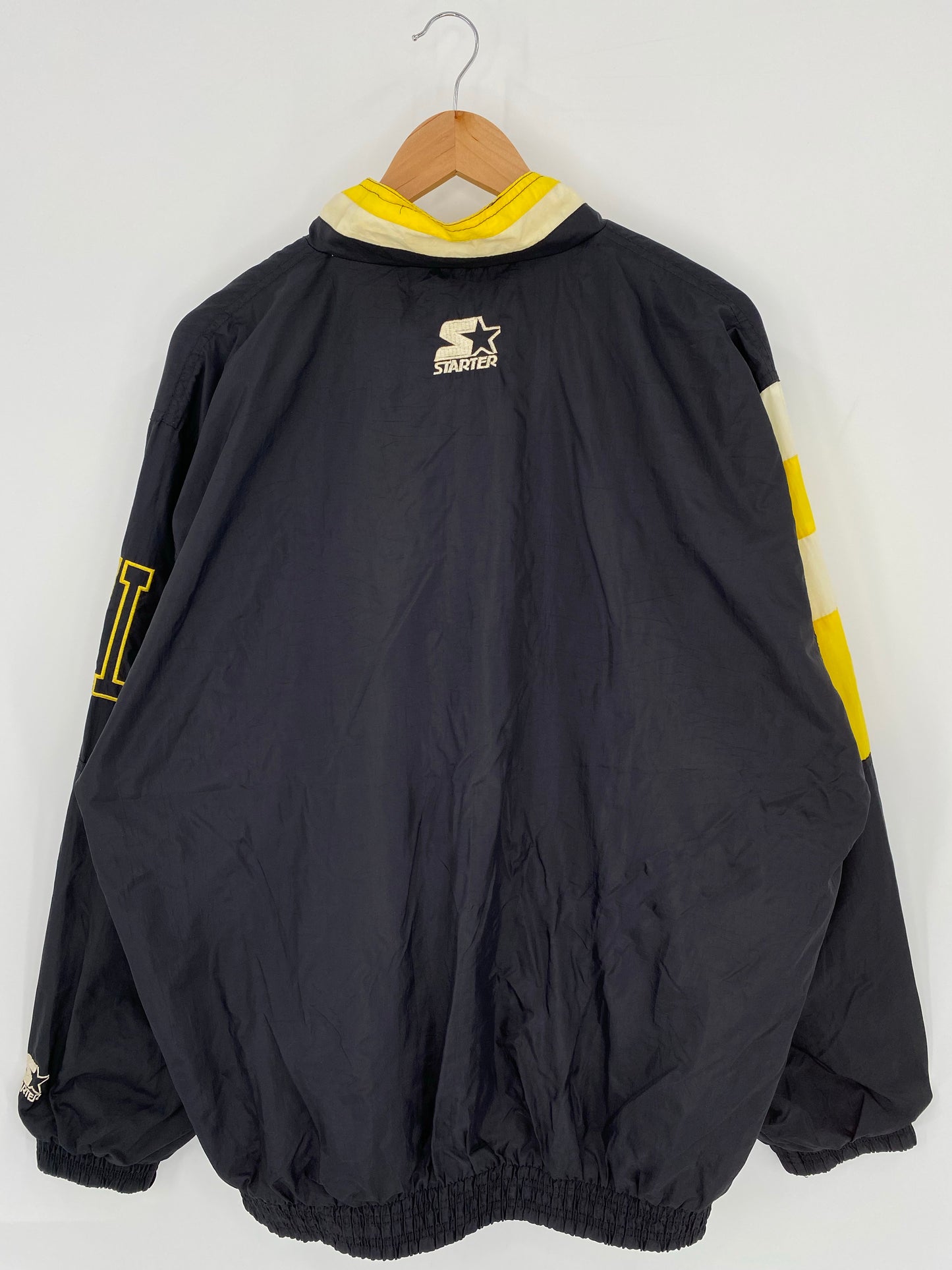 90’s STARTER x STEELERS Size XL NFL Nylon Jacket  / K5927