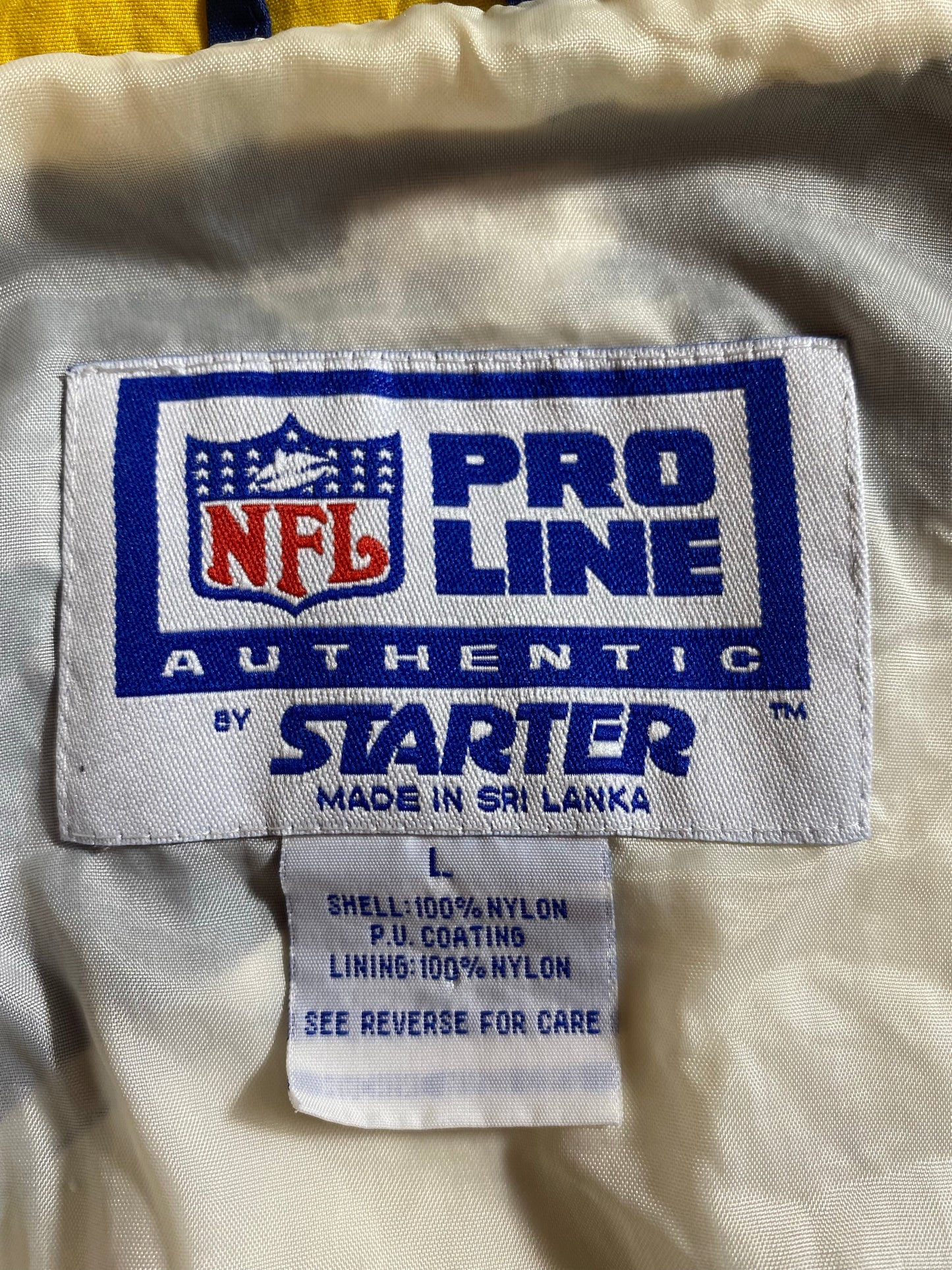 90’s STARTER x CHARGERS Size L NFL Nylon Jacket  / K5933