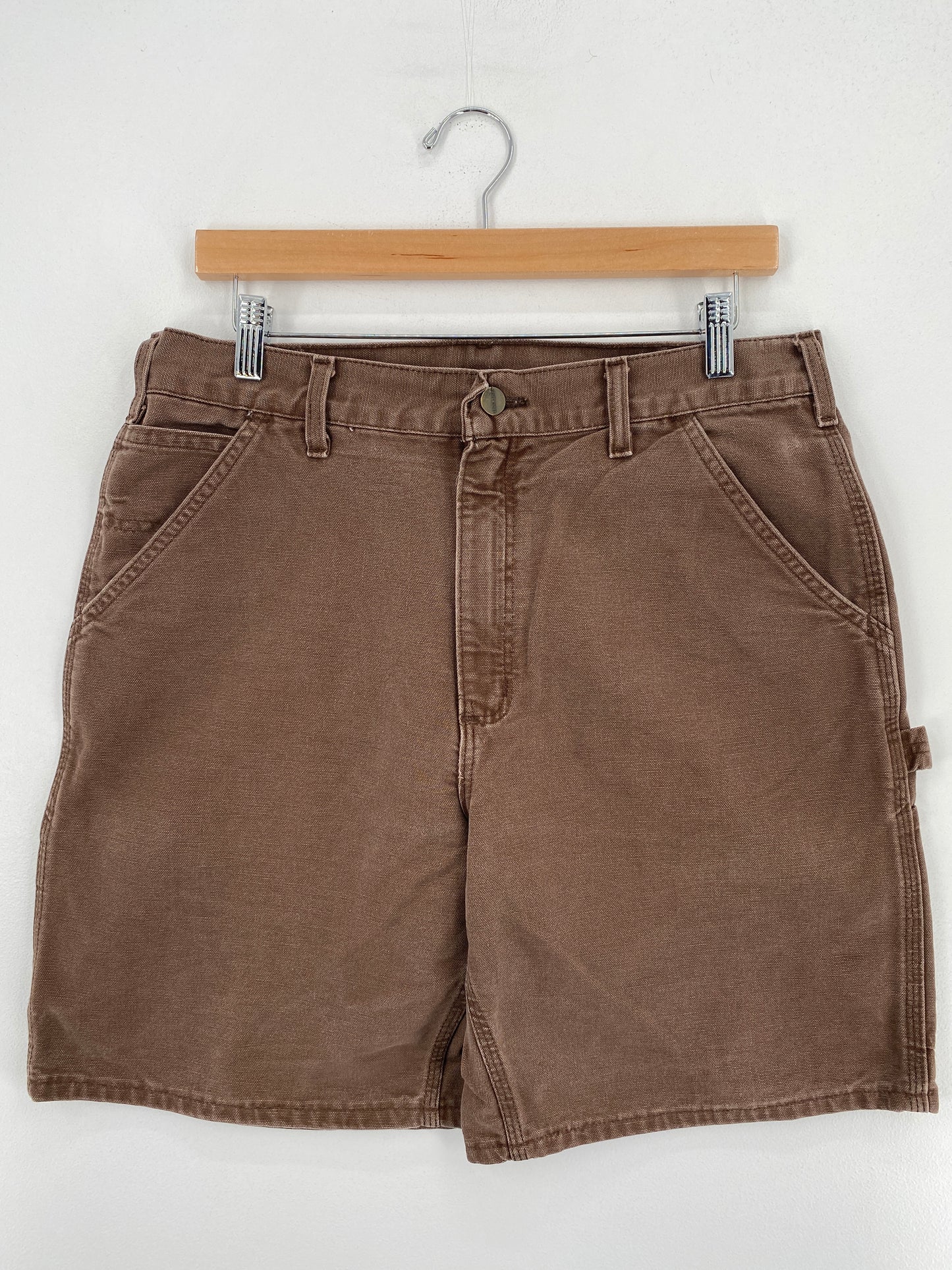 Vintage CARHARTT Size W32xL8 Duck Shorts / A5938