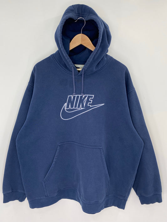 00’ NIKE Size L Vintage Hoodie Sweat-shirt / K8449