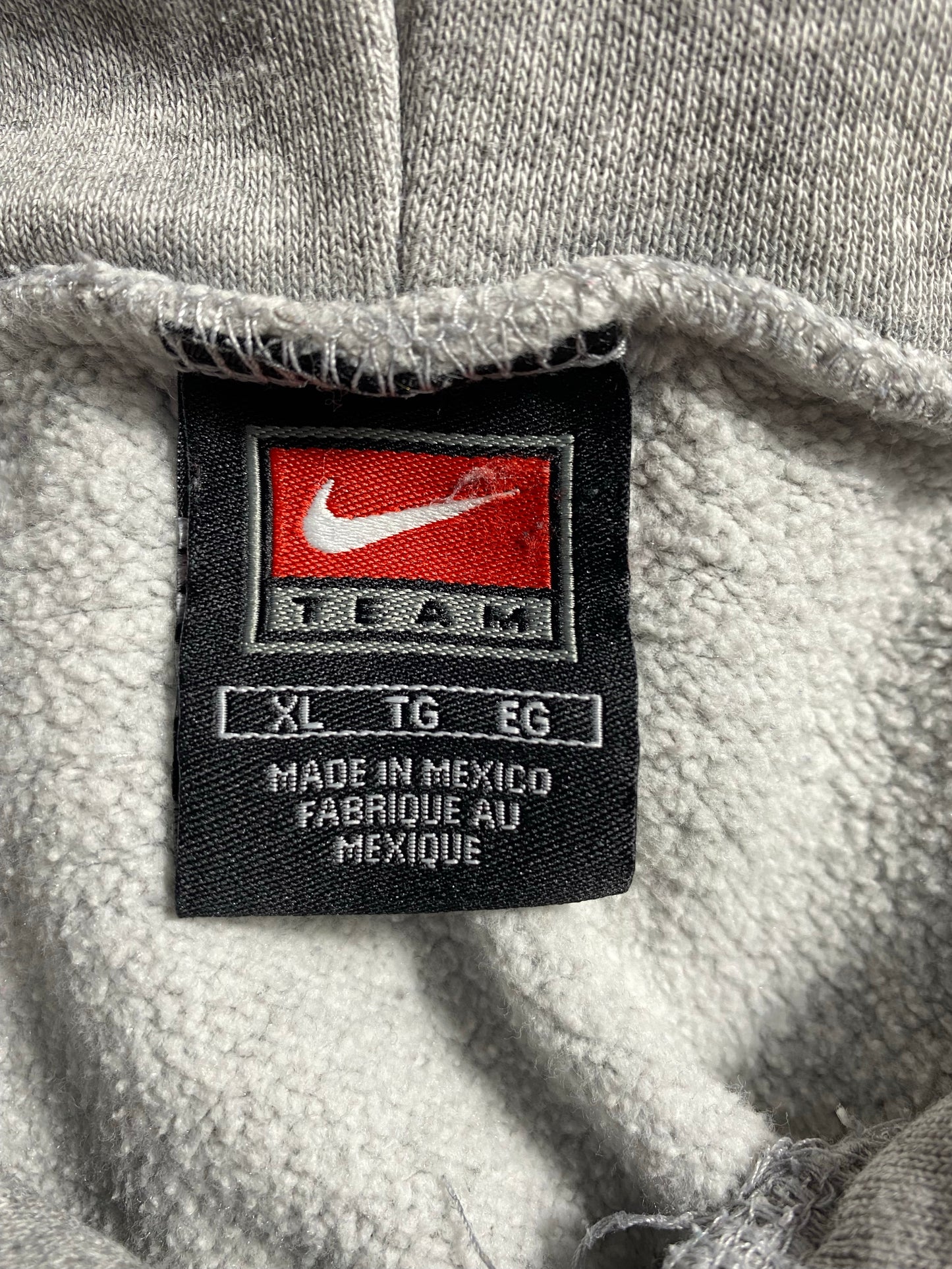 00' NIKE PIONEERS Size XL Vintage College Hoodie Sweat-shirt / K5944