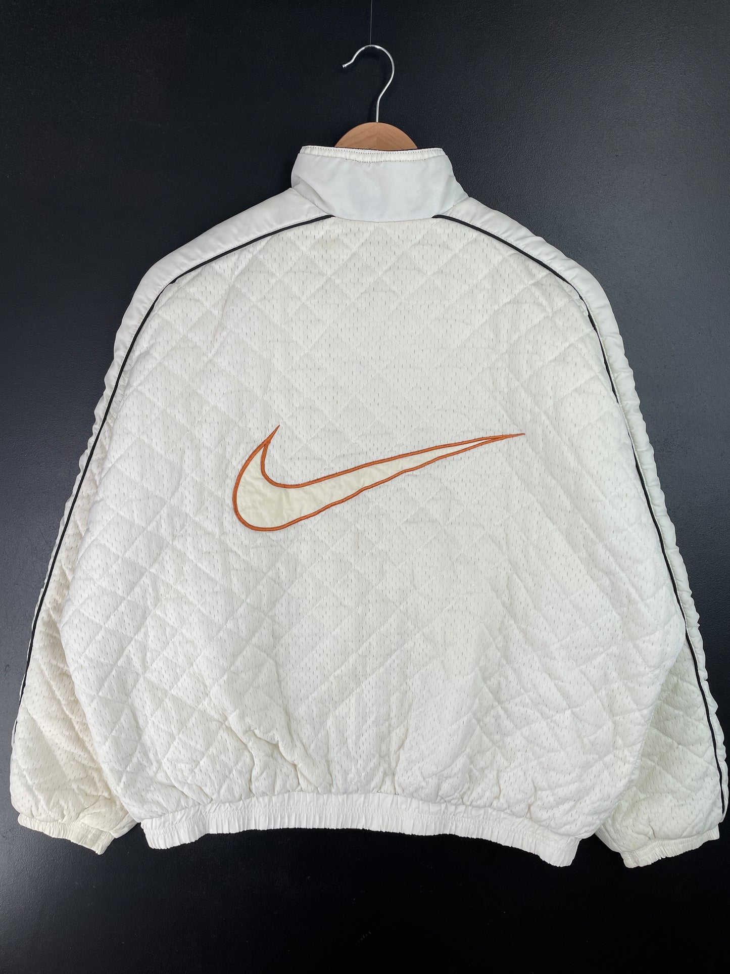 .90's NIKE Size Ladeis.L Padded Nylon Jacket / A9325