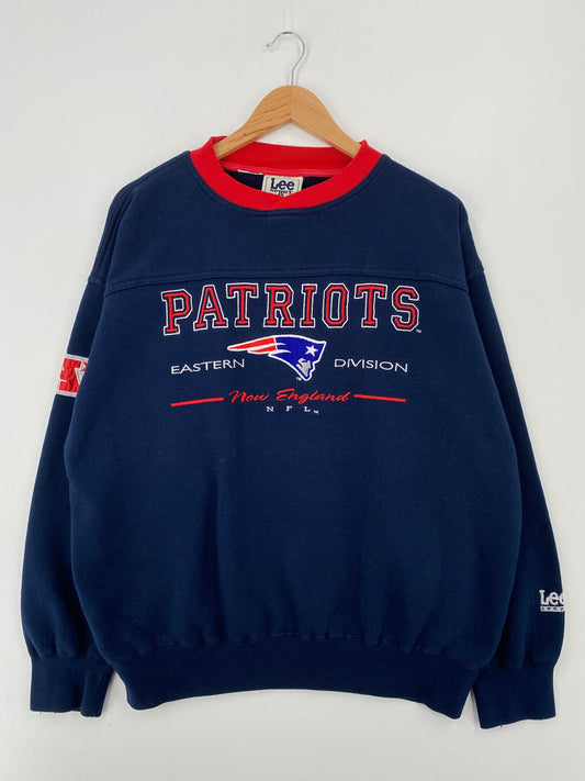 00’ NEW ENGLAND PATRIOTS Size L NFL Sweat-shirt / A8707
