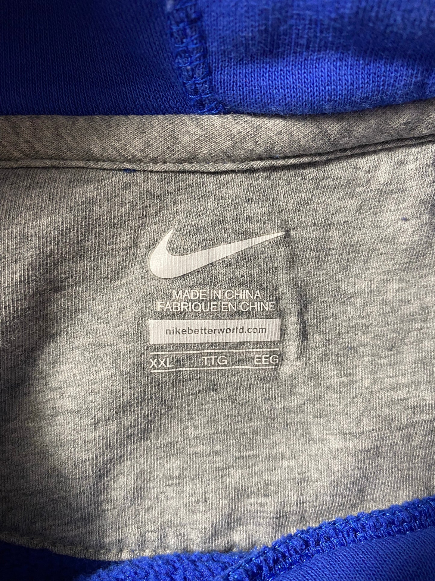 00' NIKE Size XXL Vintage Hoodie Sweat-shirt / K9381