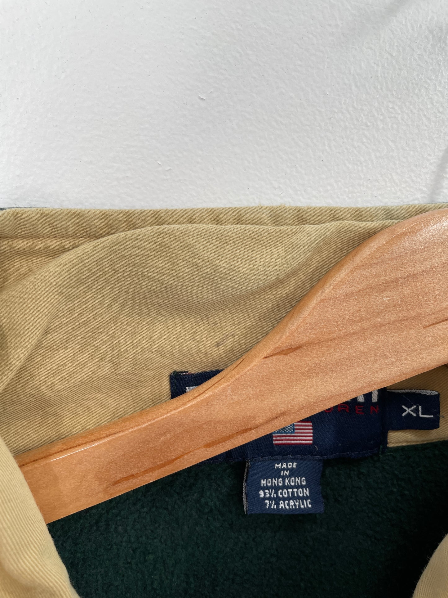 90's POLO SPORT RALPH LAUREN Size XL Vintage Hal zip Sweat-shirt / E192