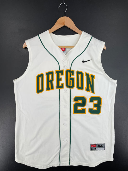 90’s NIKE x OREGON Made in USA Size L Vintage College Tank Top / E4322R