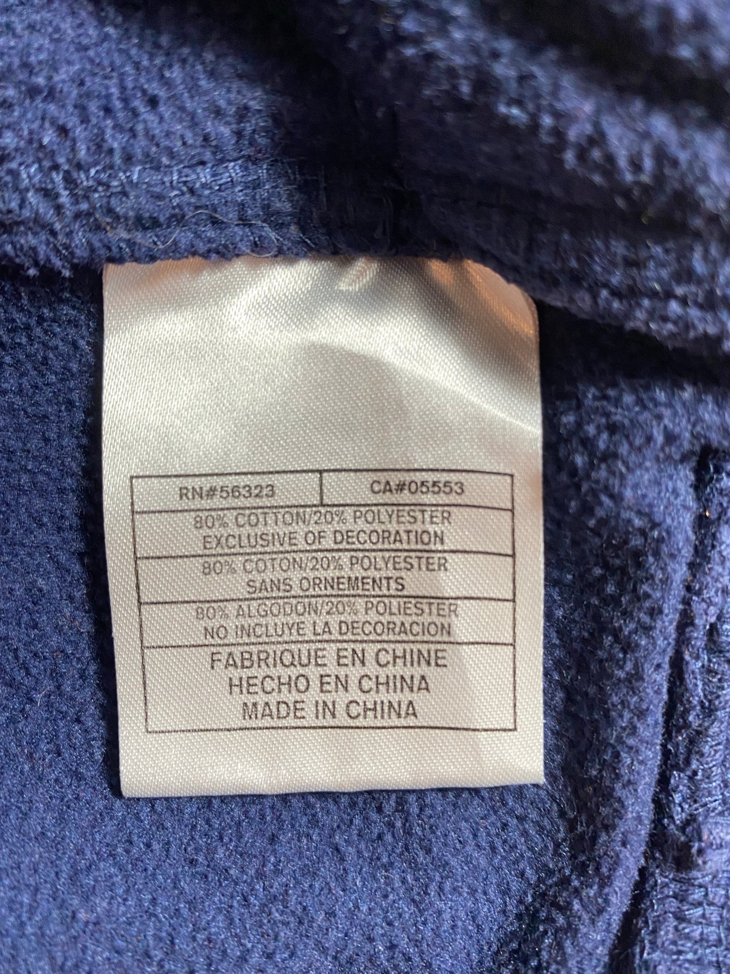 00' NIKE WEST VIRGINIA MOUNTAINEERS Size XXL Vintage Half Zip Sweat-Shirt / K4556