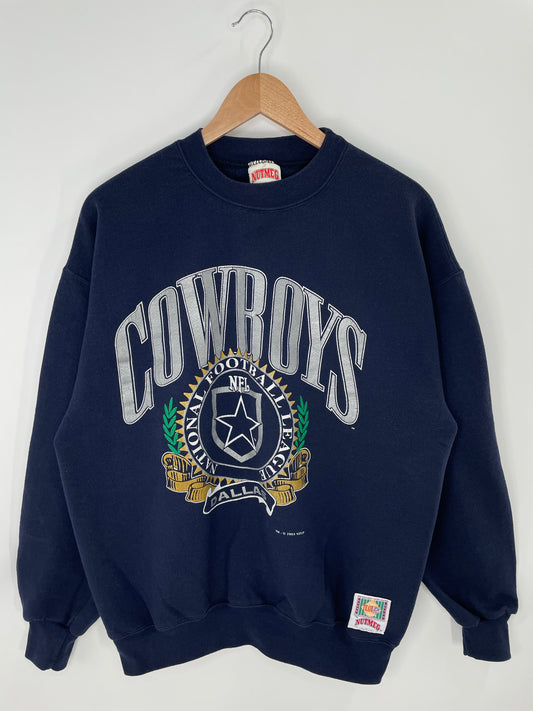 1993 DALLAS COWBOYS Made in USA Size L Vintage NFL Sweat-Shirts/ K8636
